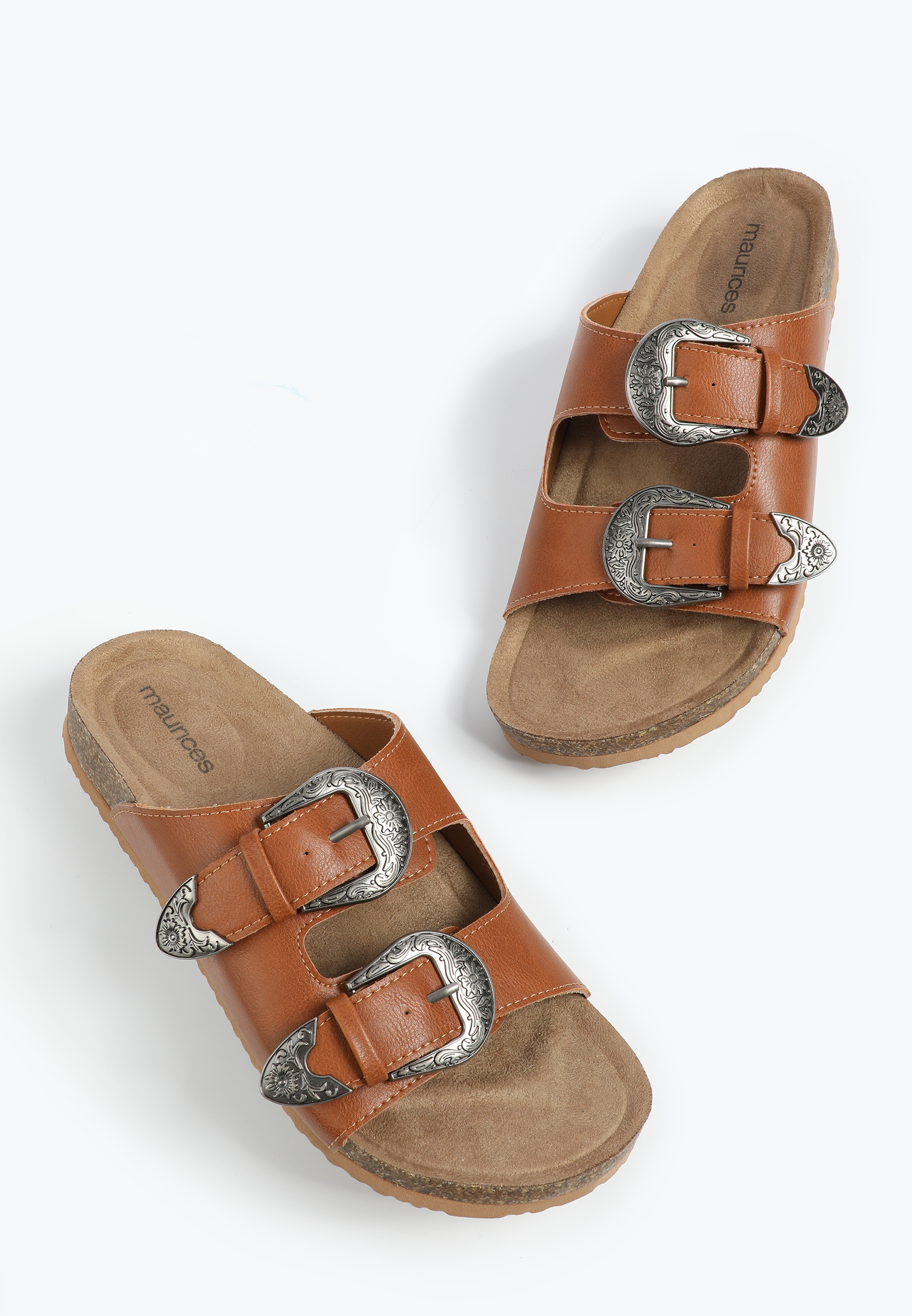 超安い Western Estelle SuperCush Buckle maurices | Sandal Footbed 靴