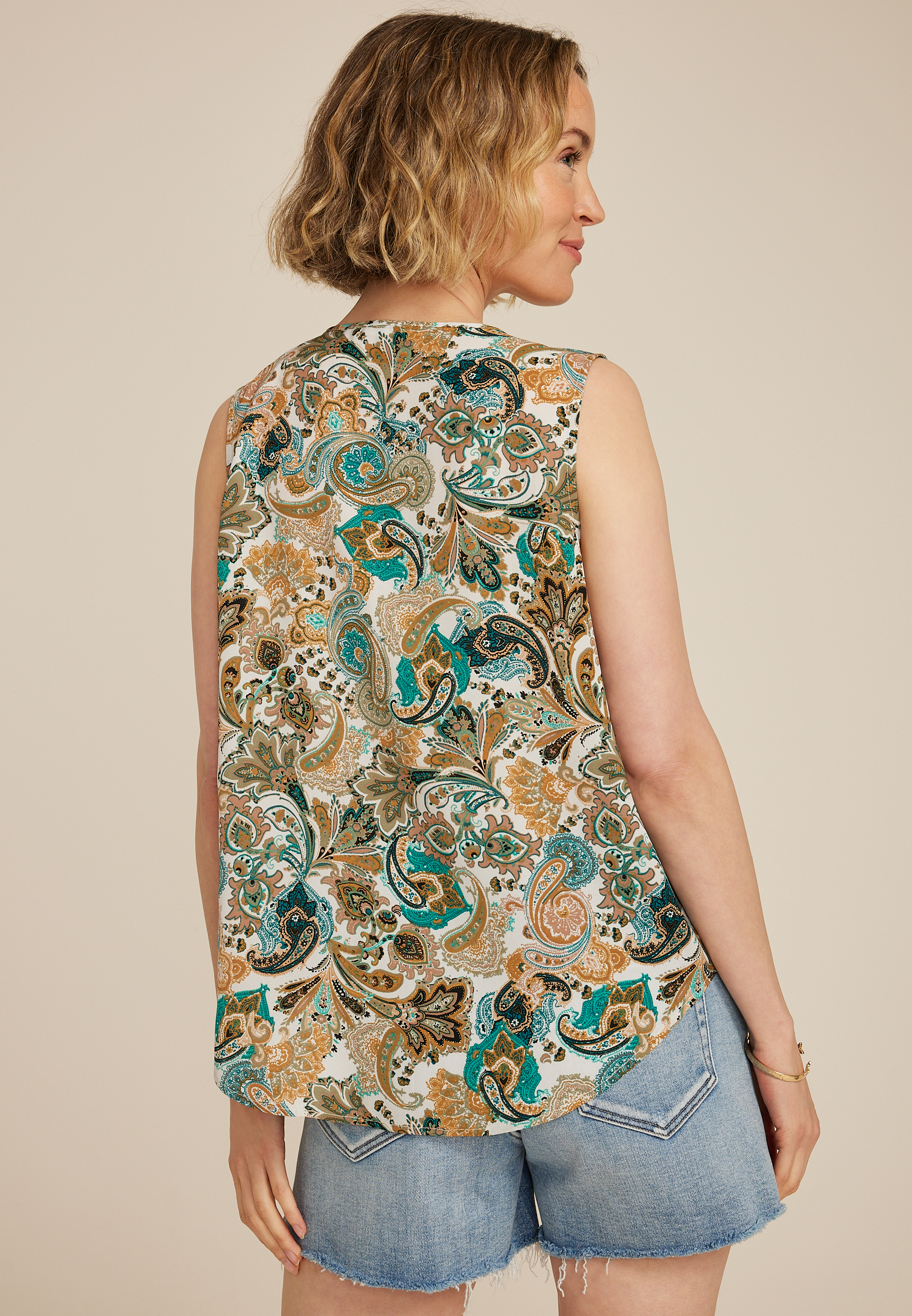 Tie Front Tank Top | maurices