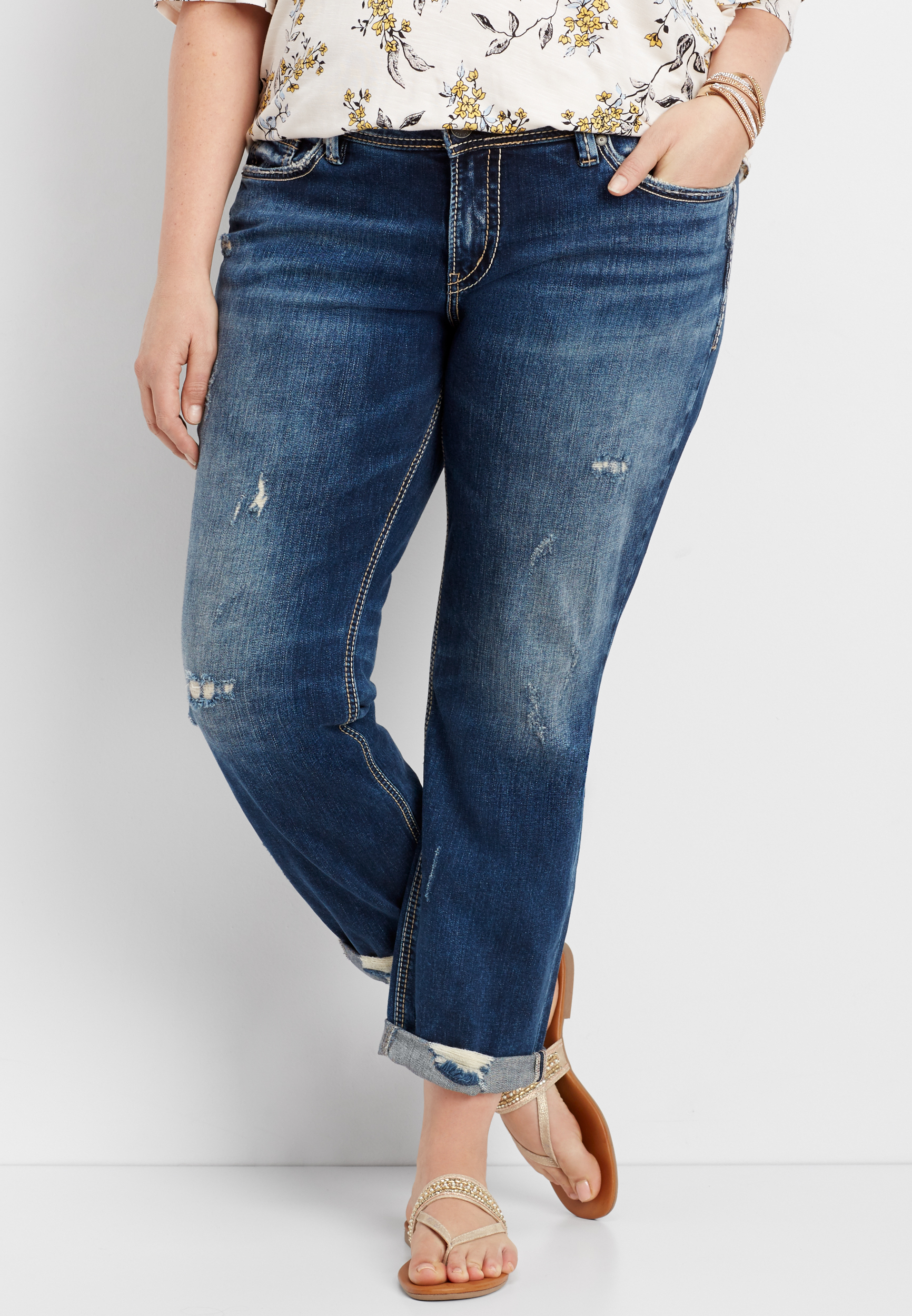 Silver sam best sale boyfriend jeans