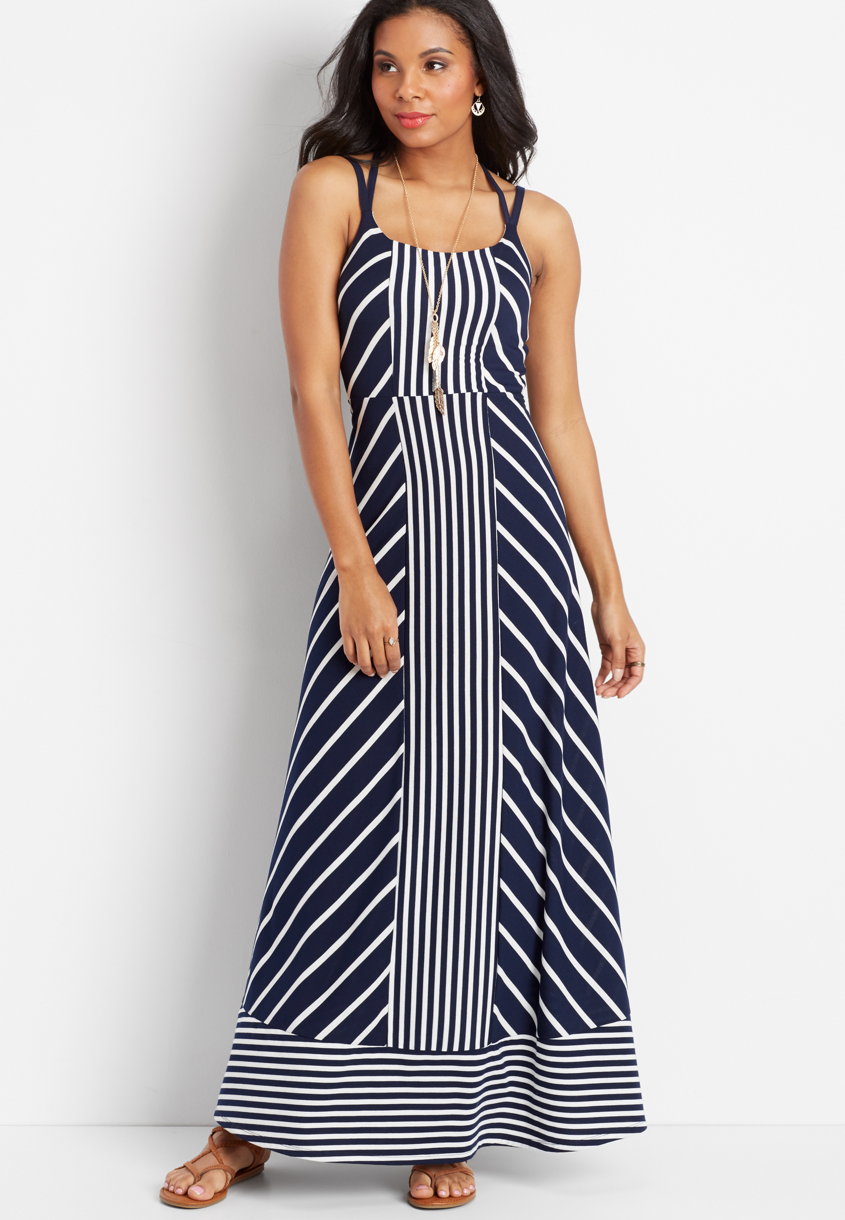 Merissa Stripe Maxi Dress main image 0