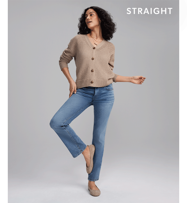 Straight.