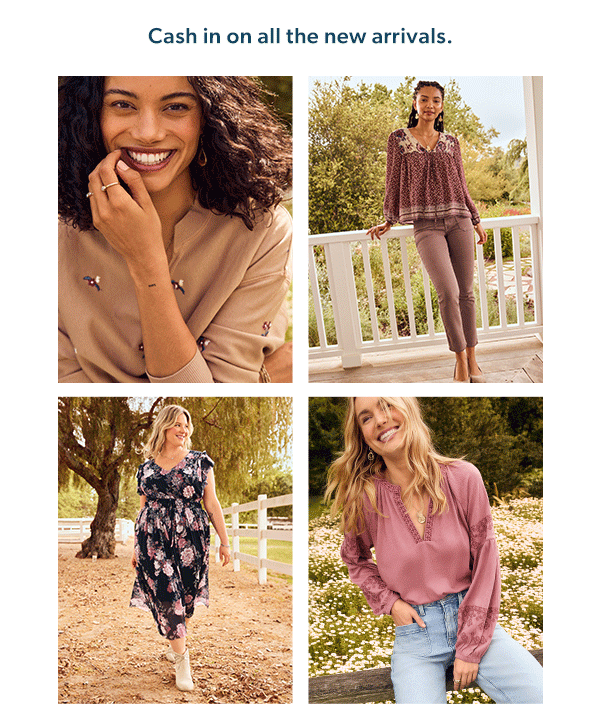 Cash in on all the new arrivals.