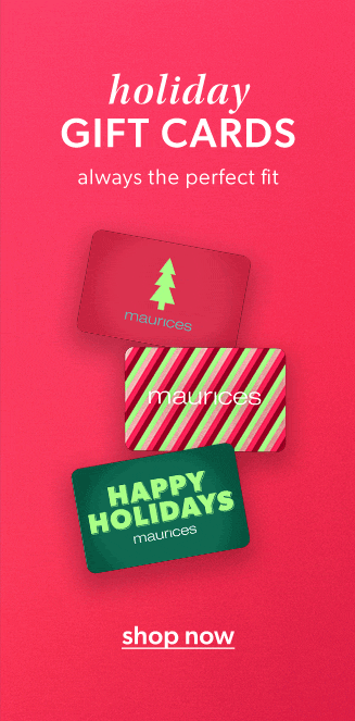 holiday gift cards. always the perfect fit. shop now.