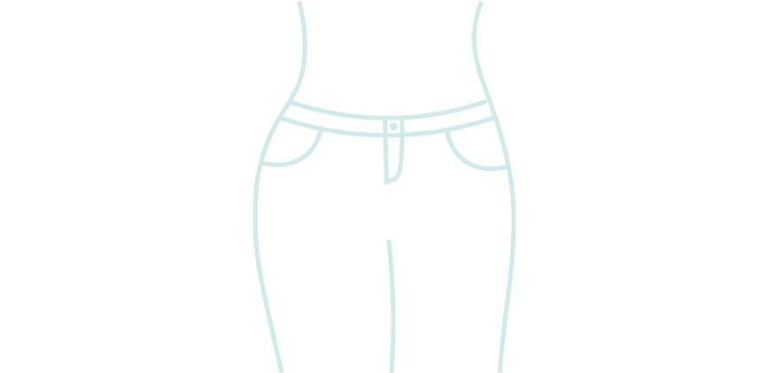 Women's Jeans Fit Guide, Jeans Size Chart