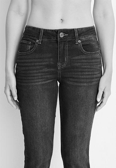 Seven7 Jeans Women's High Rise Jeggings Black Size 22W