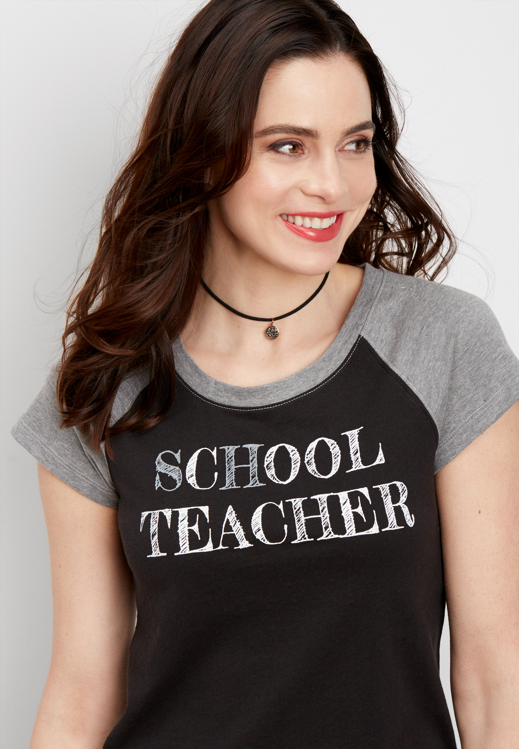 school teacher graphic tee maurices