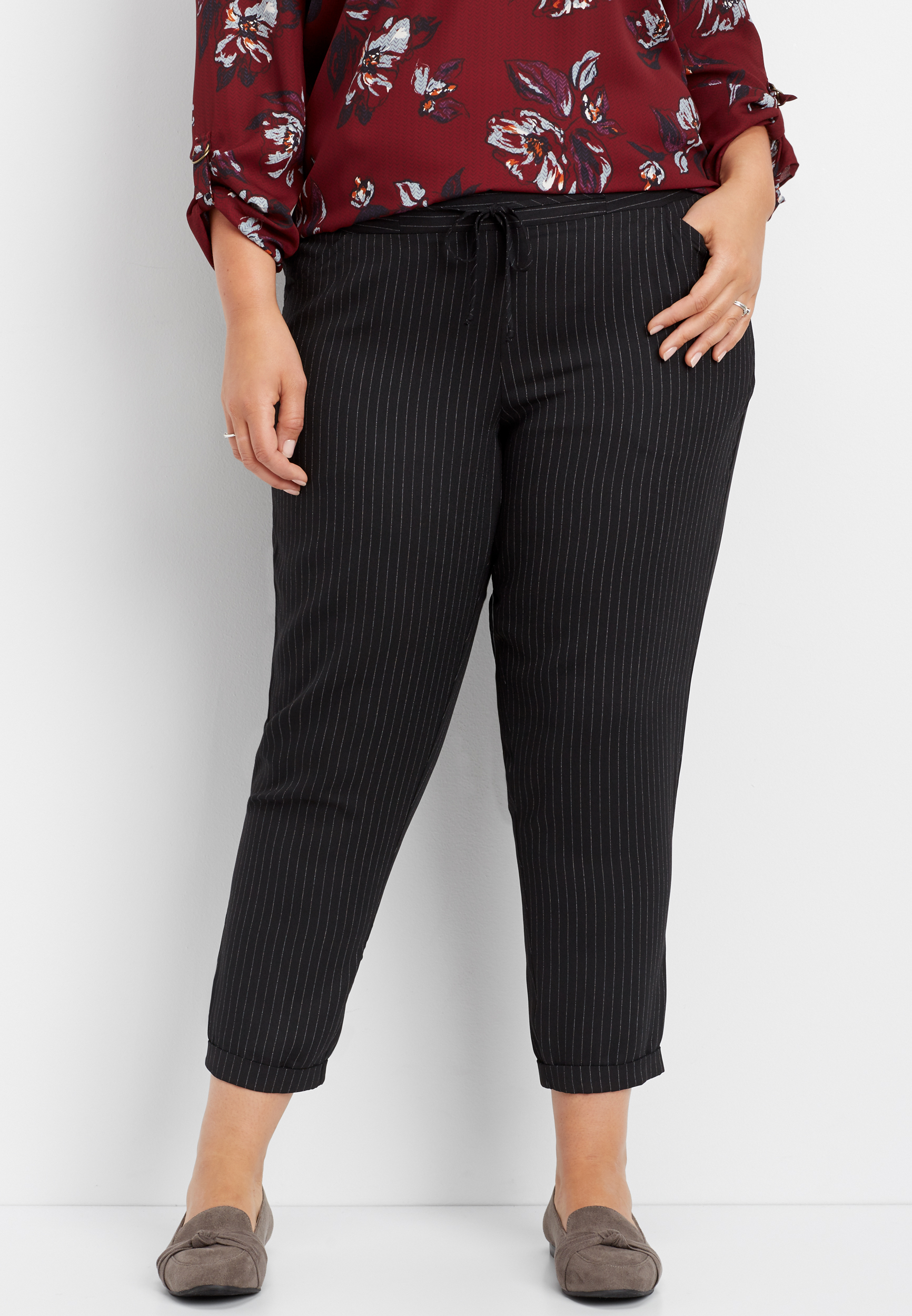 maurices plus size pants