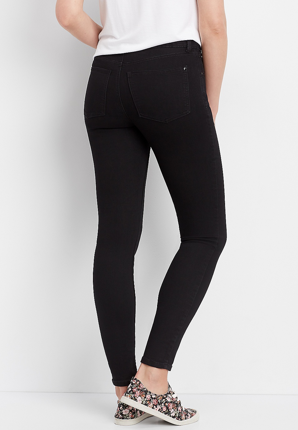 by maurices™ Everflex™ Rise Black Stretch Super Jean | maurices