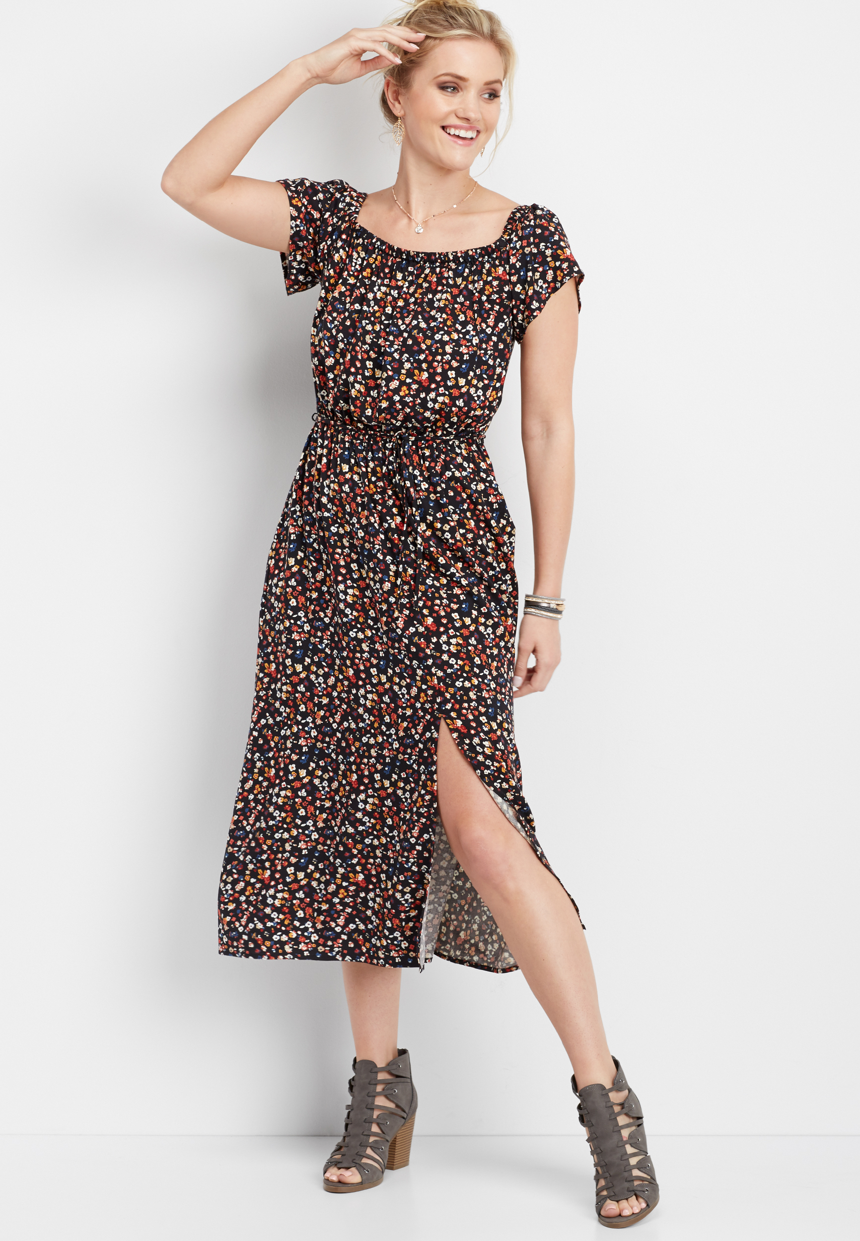 maurices floral dress