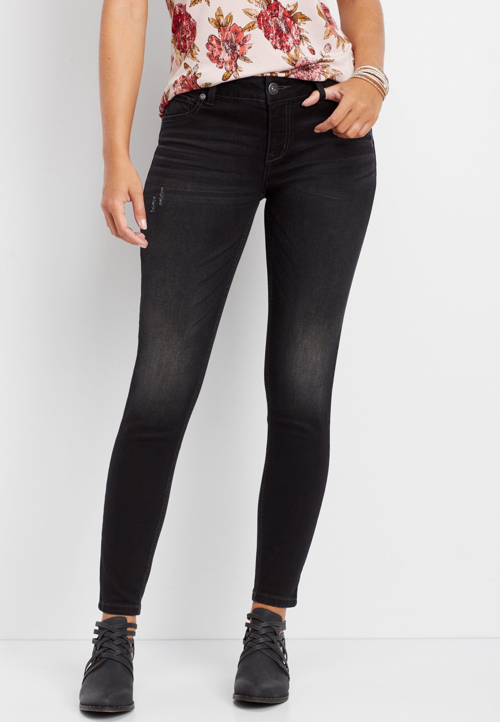 maurices black jeggings