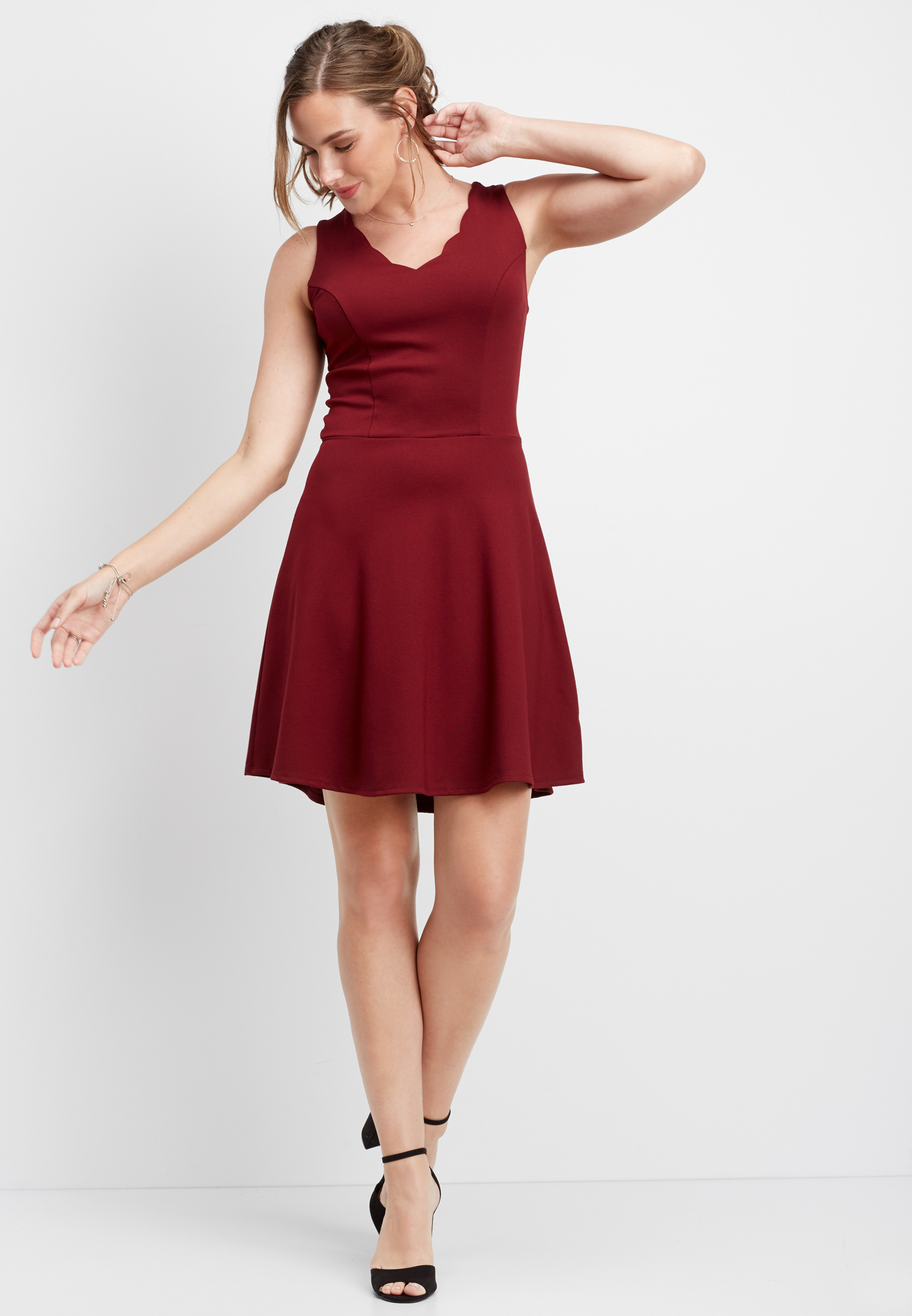 flowy skater dress ELOISE Maternity Wedding Dress