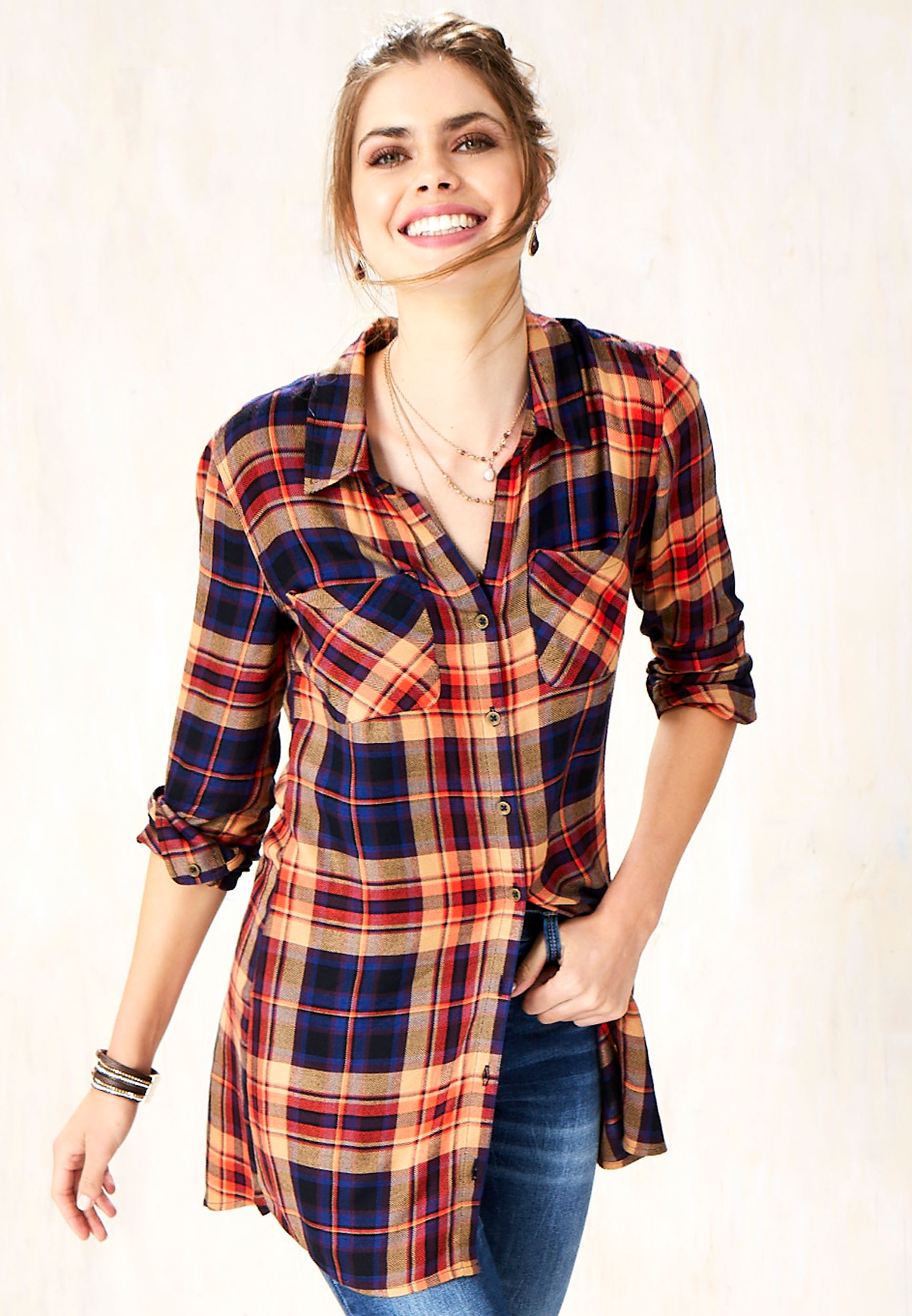 maurices tunic tops