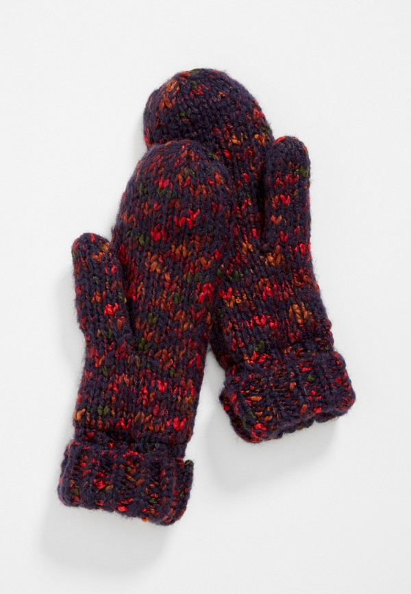speckled faux fur mittens | maurices