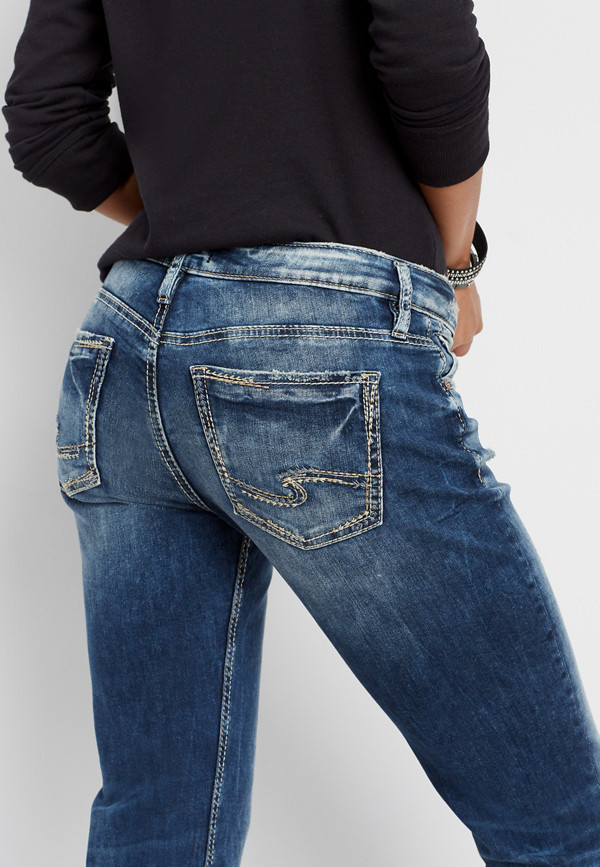 Silver Jeans Co.® Sam marble wash boyfriend jean | maurices