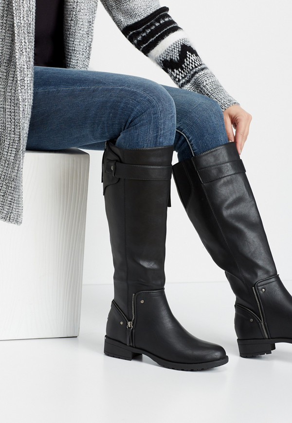 Genna side zip tall boot | maurices