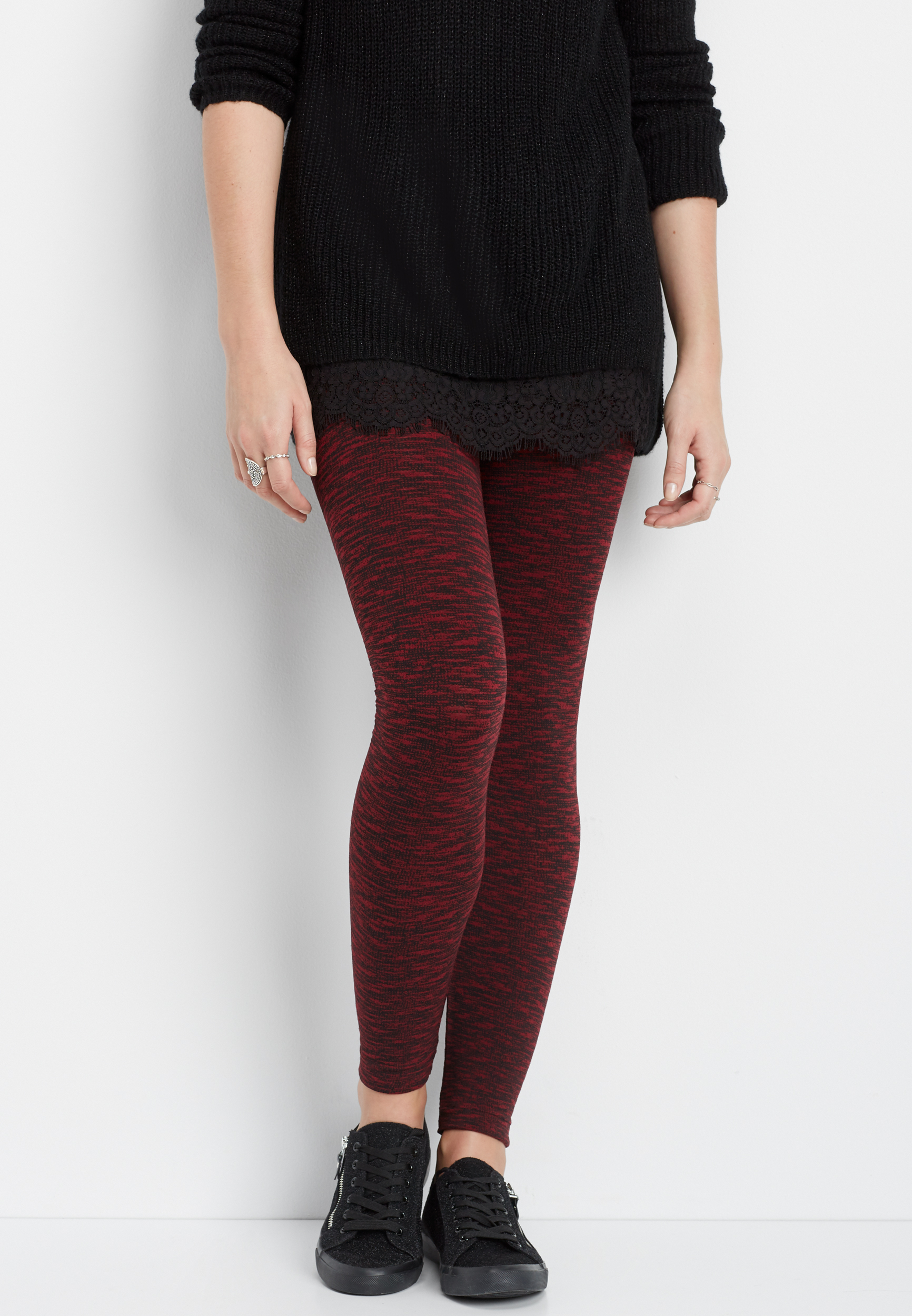 Maurices fleece 2025 lined leggings