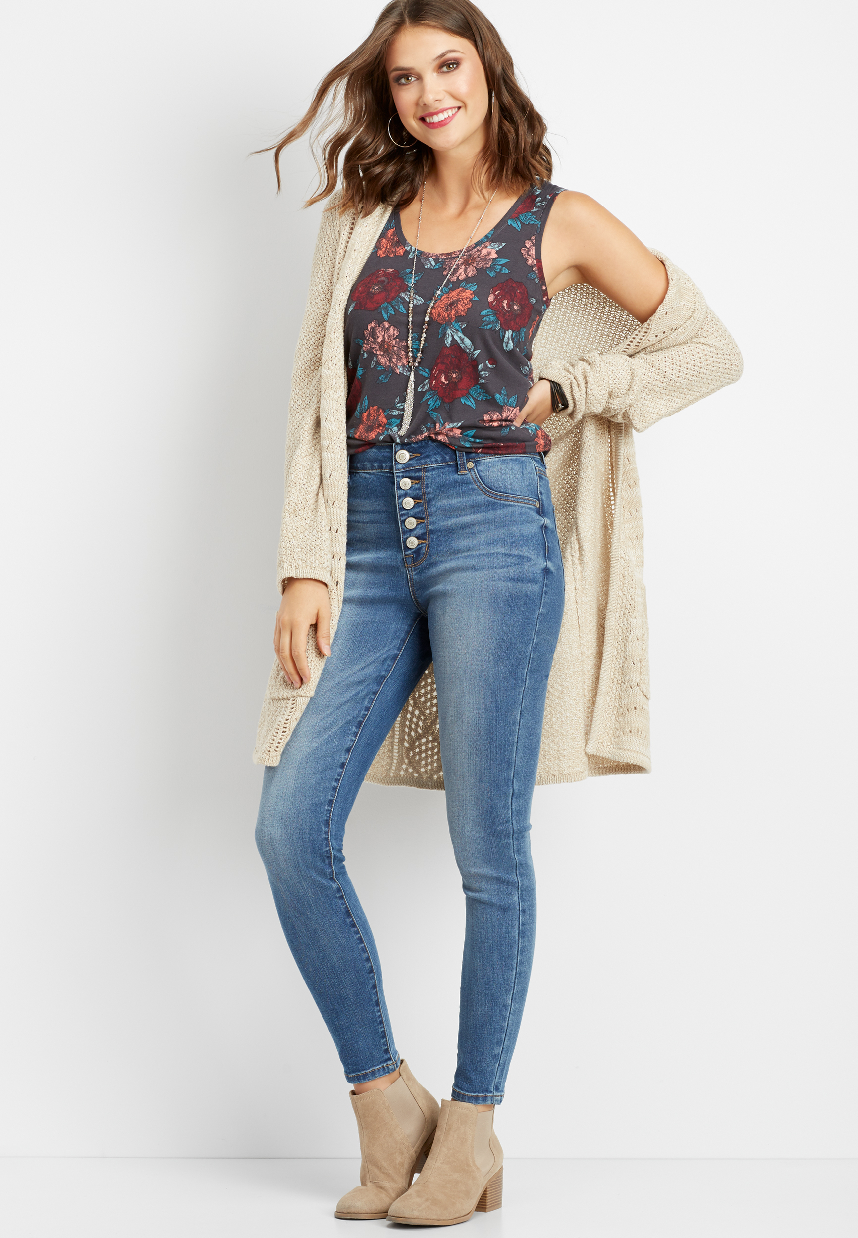 maurices denim flex jeggings