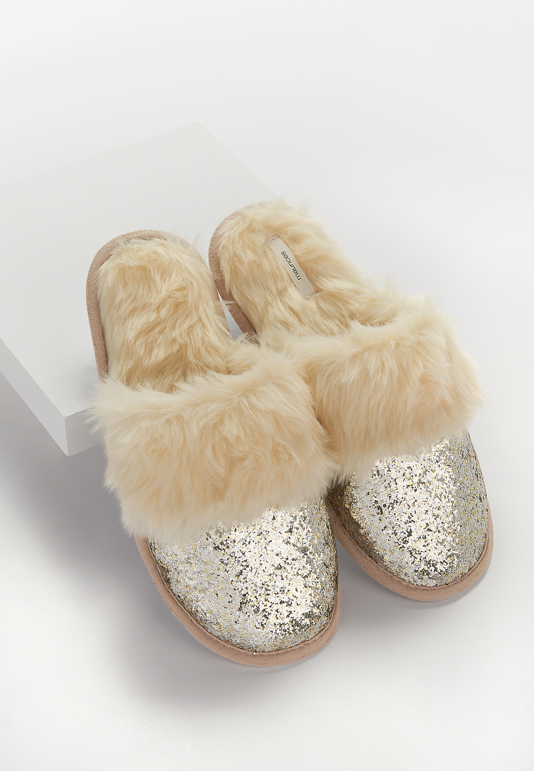 sparkle mule slipper | maurices