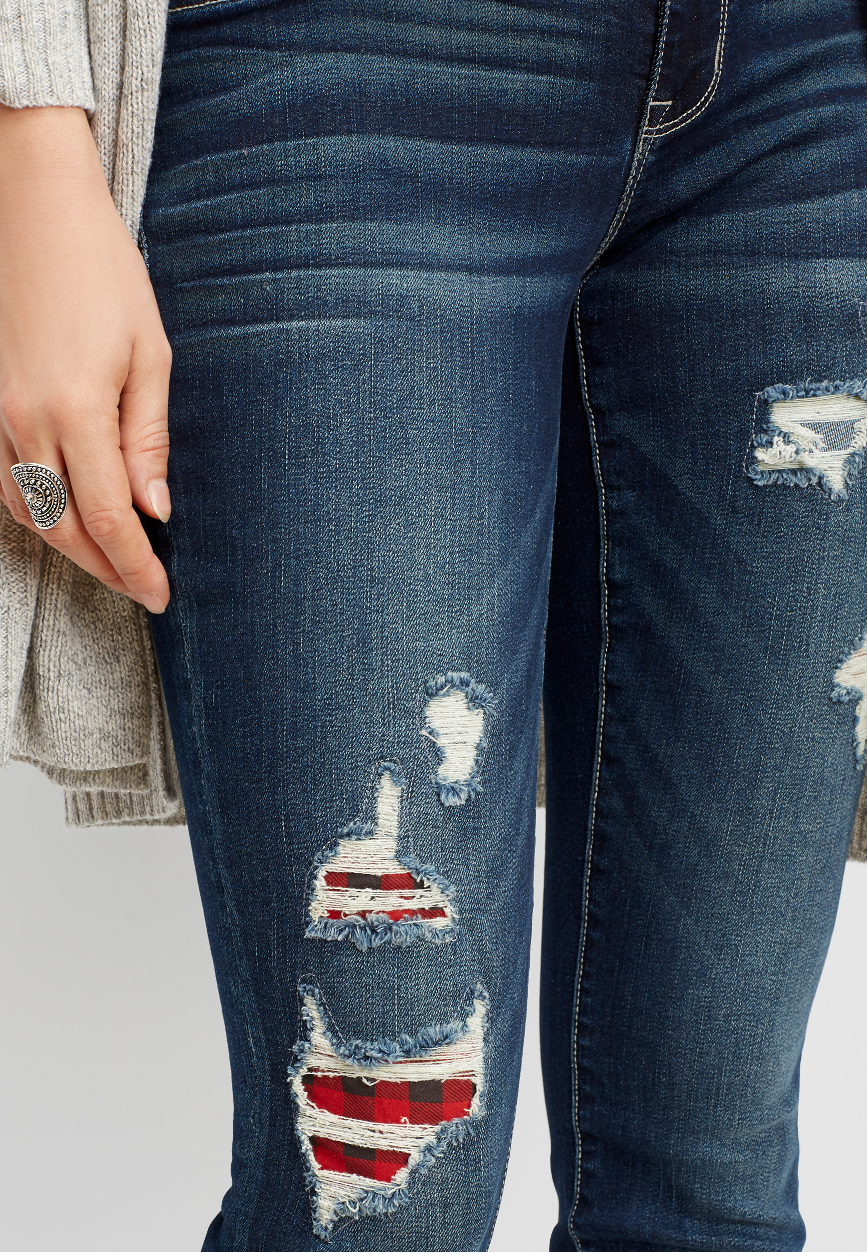 maurices denim flex jeggings