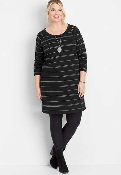 Black Maxi Dress Plus Size Sweater