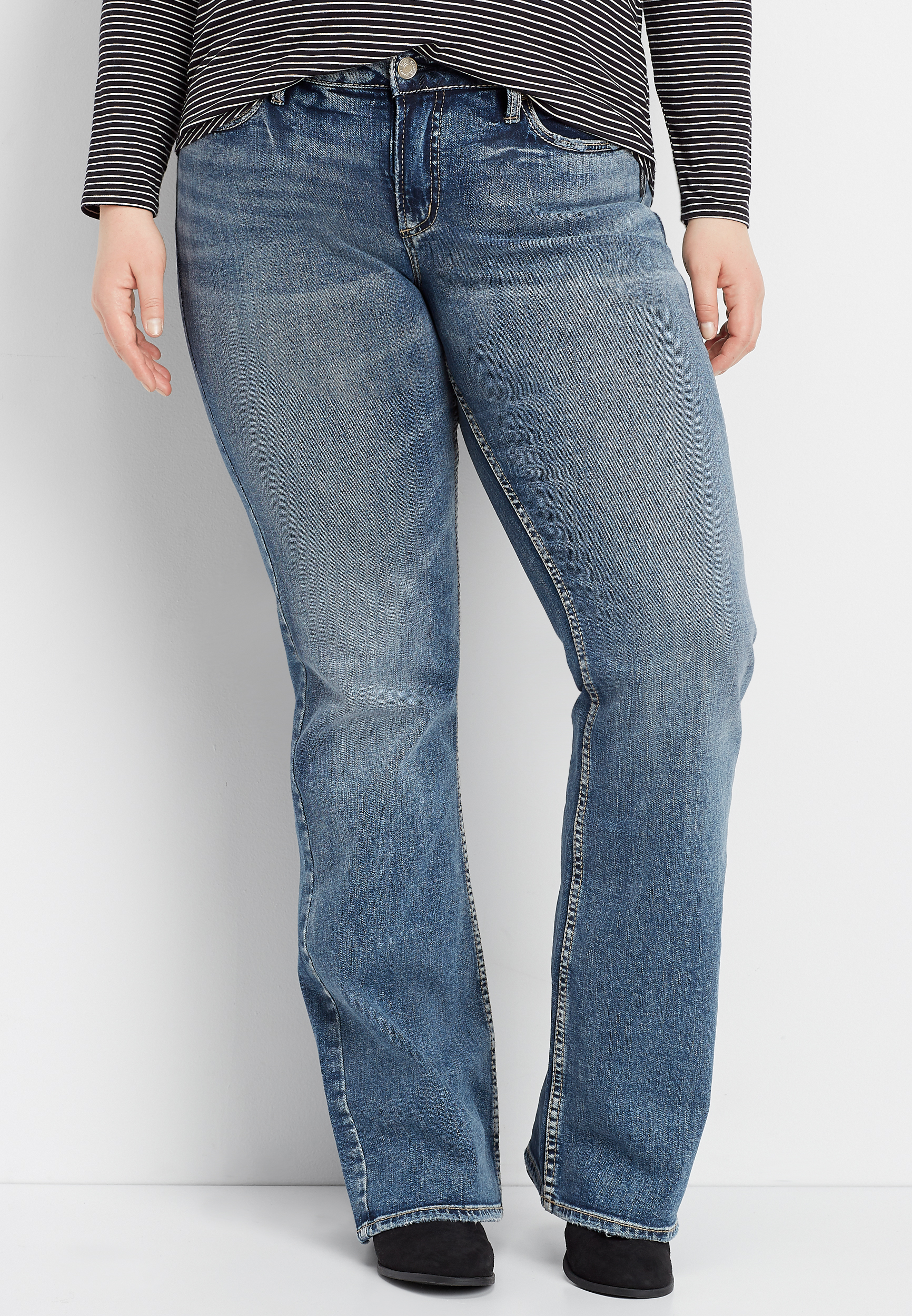 maurices curvy bootcut jeans