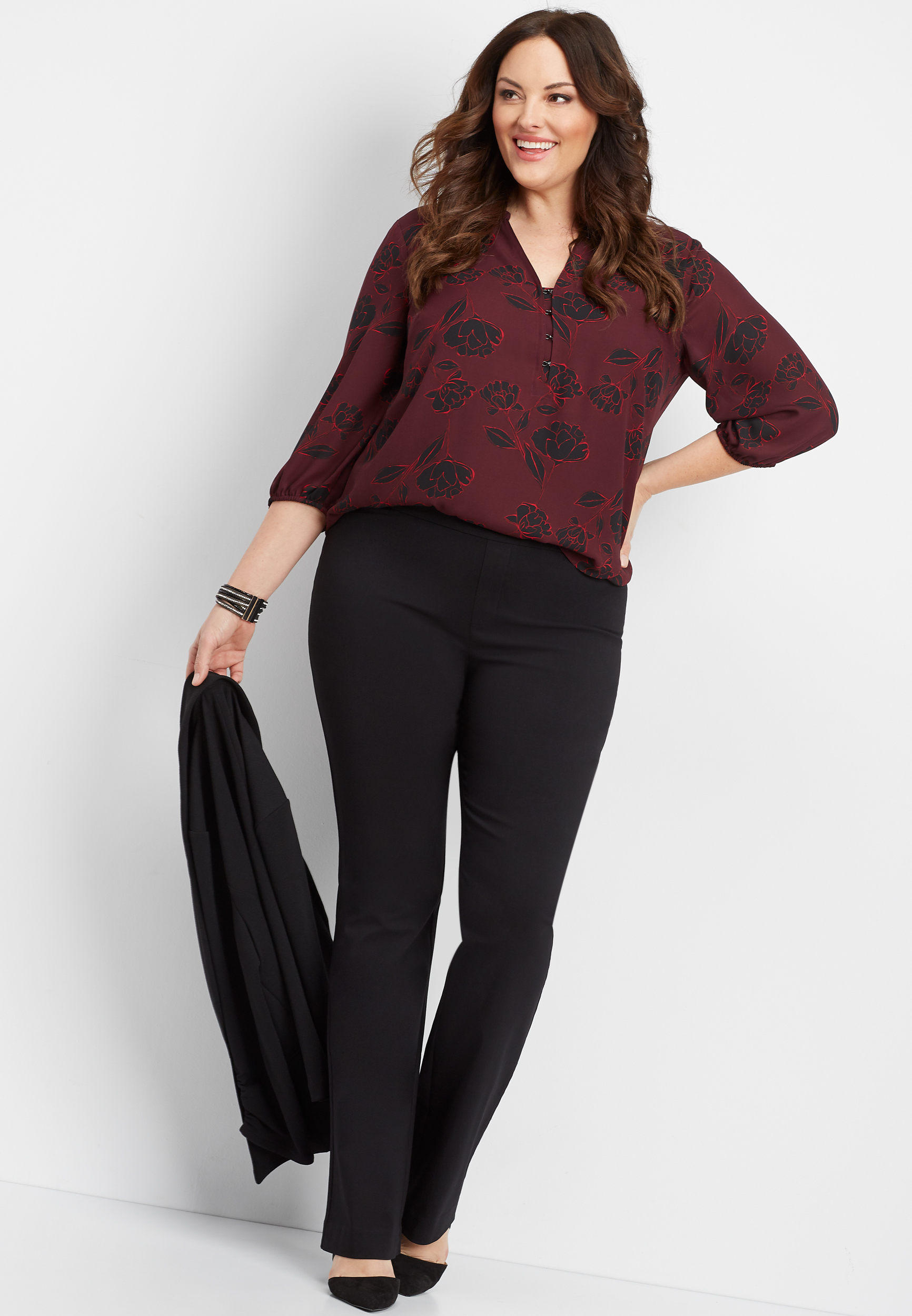 maurices plus size dress pants