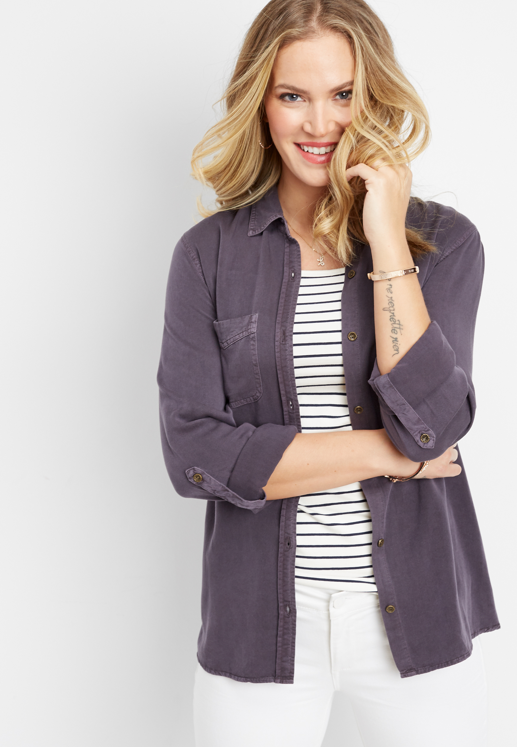 maurices long sleeve tops