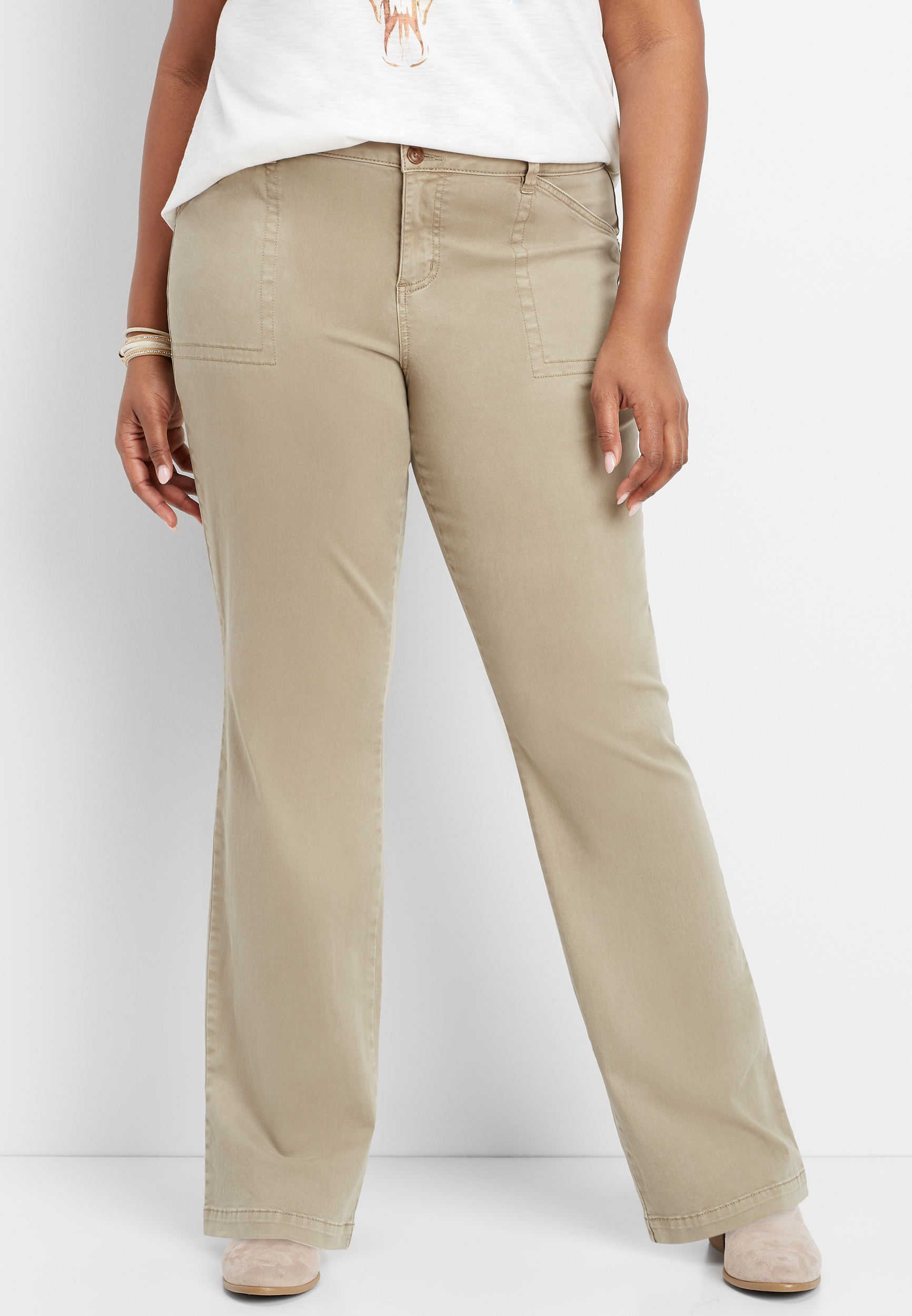 maurices plus size pants