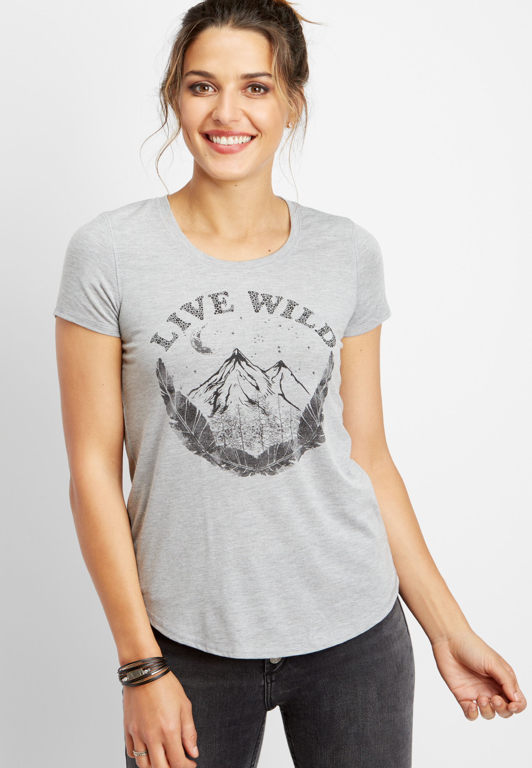 live wild graphic tee | maurices