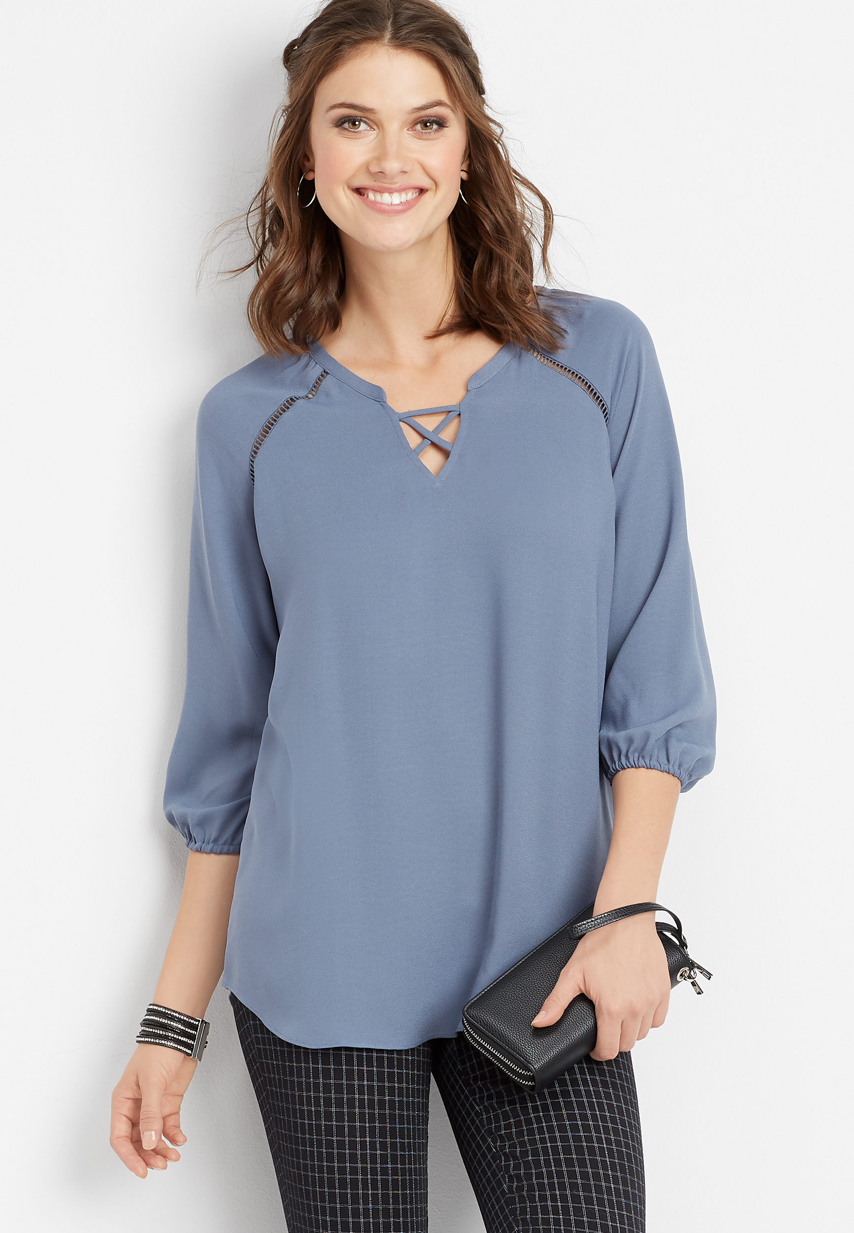 maurices tunic tops