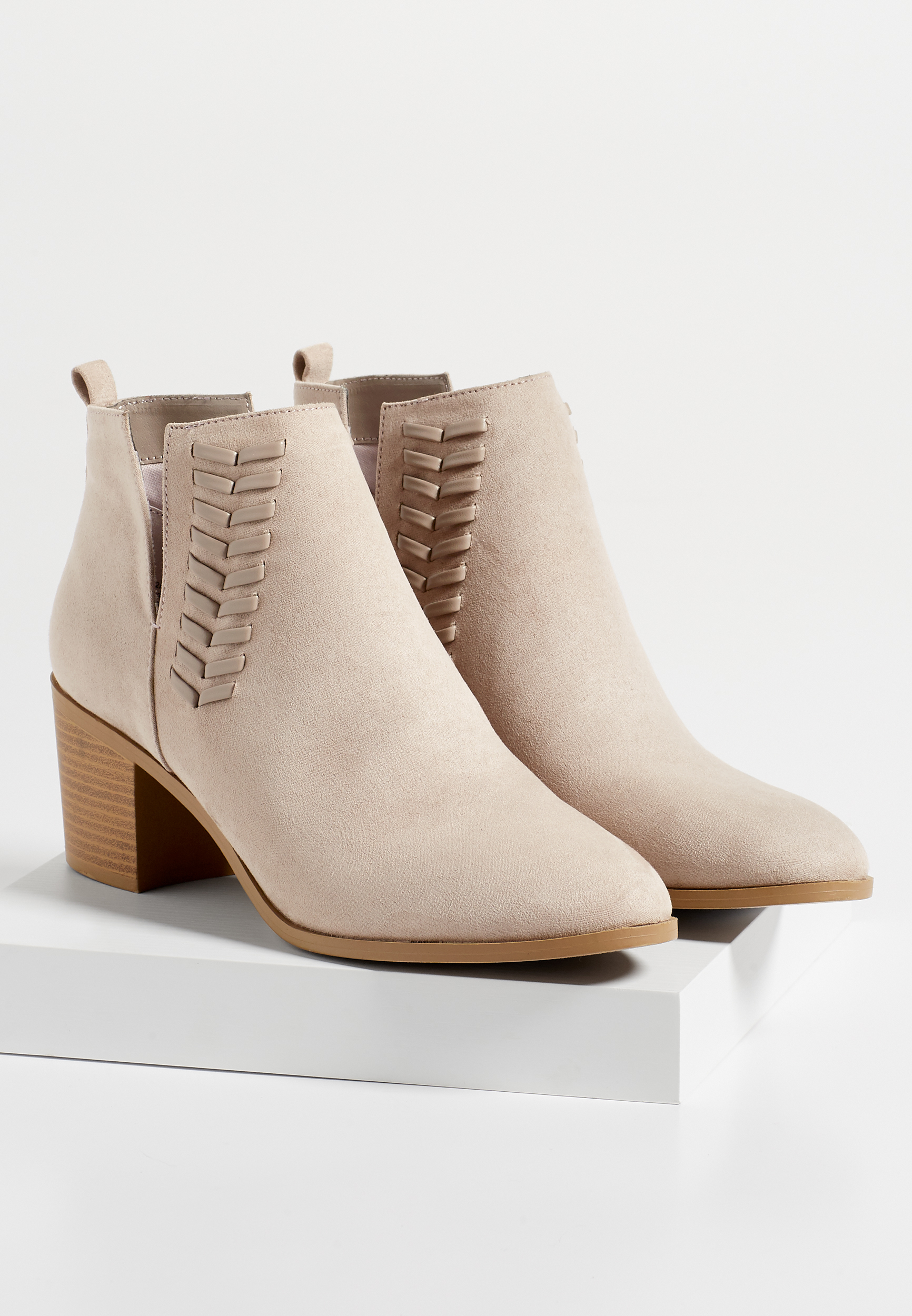 Tia whipstitch bootie | maurices