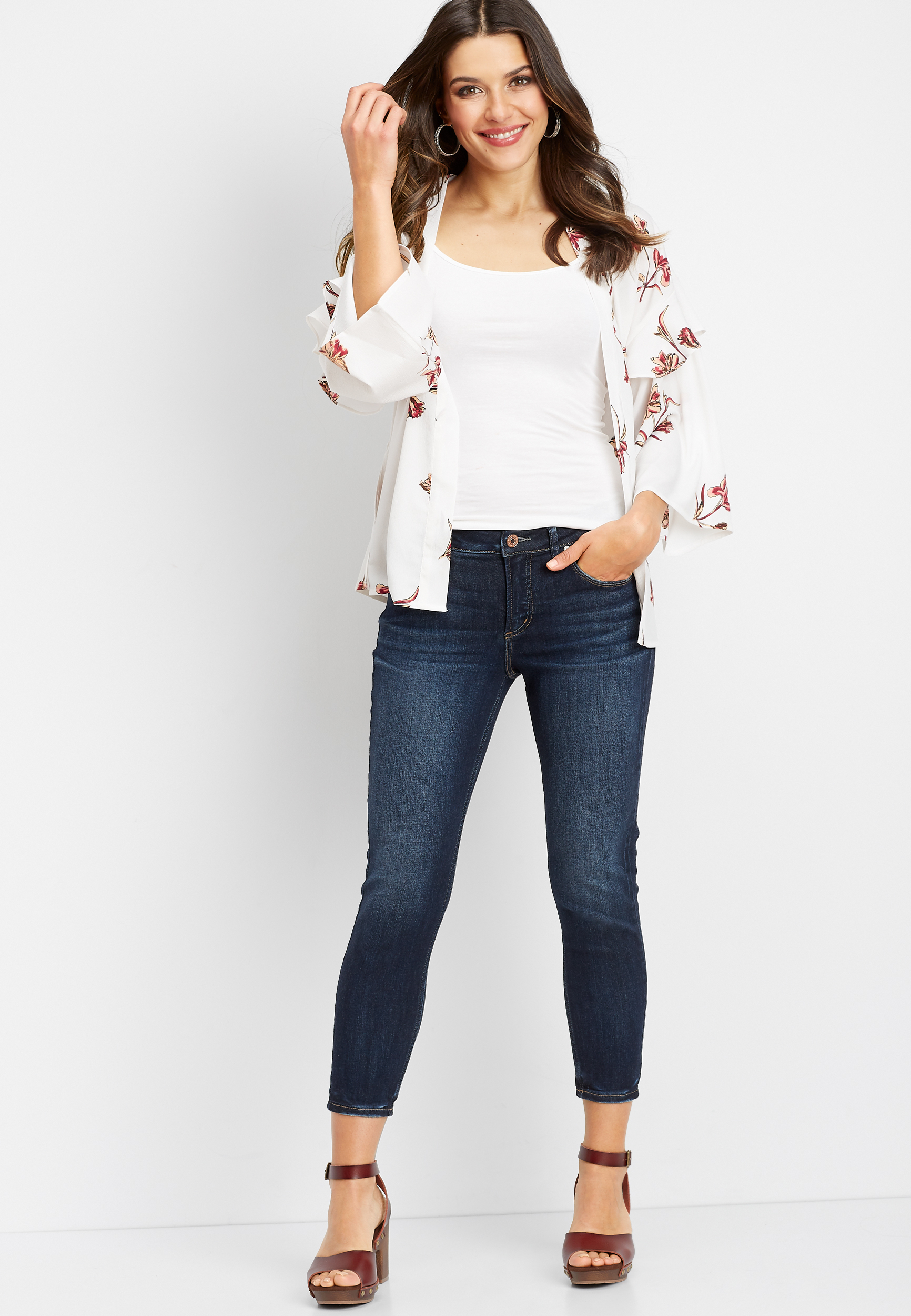 maurices crop jeans