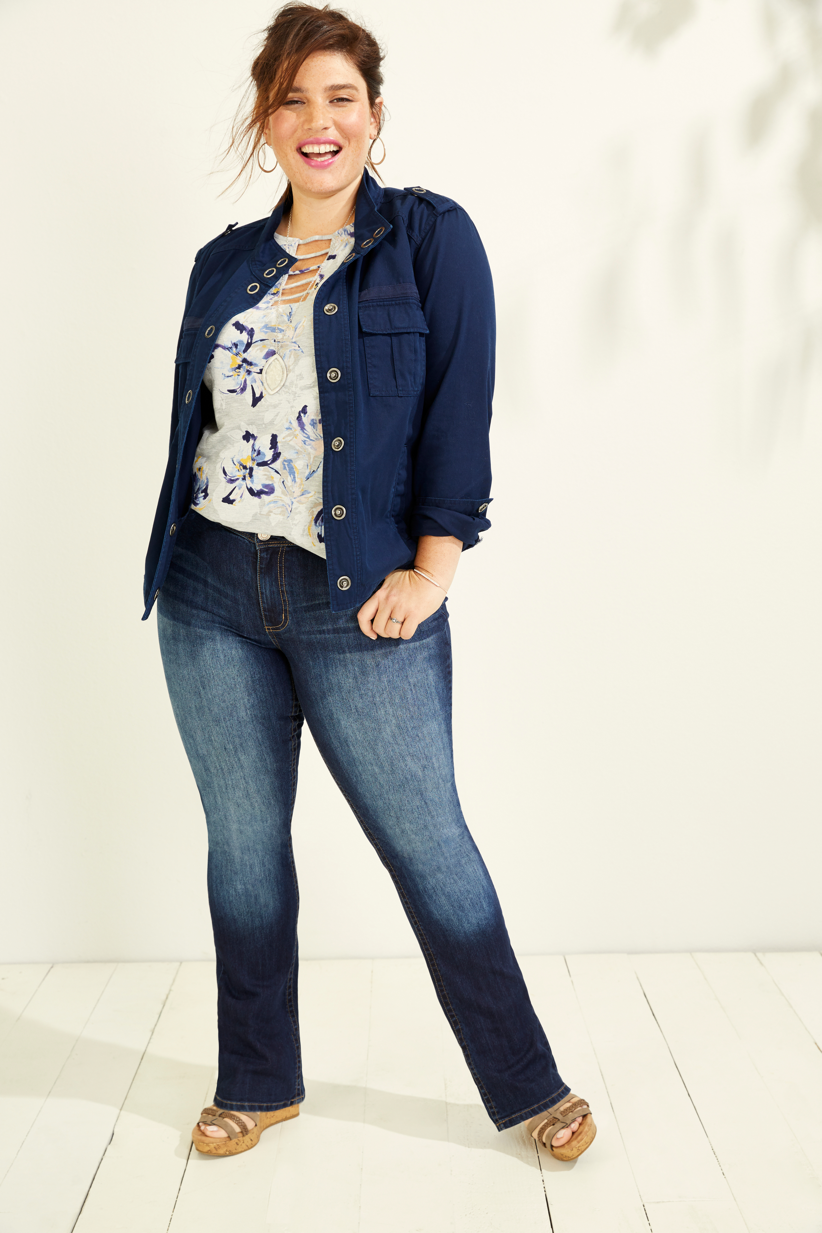 Plus Size Bootcut Jeans | maurices