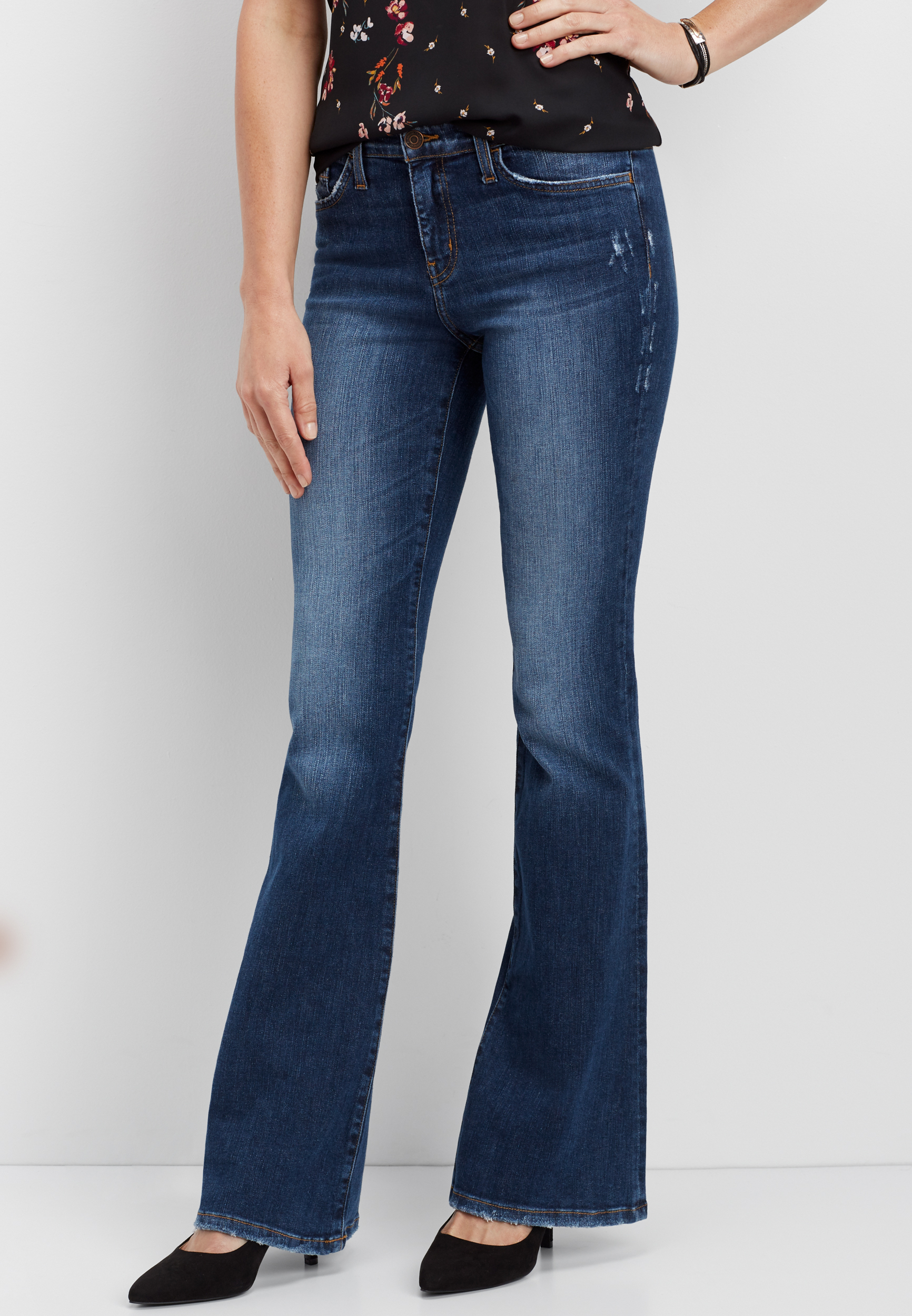 flying monkey flare jeans