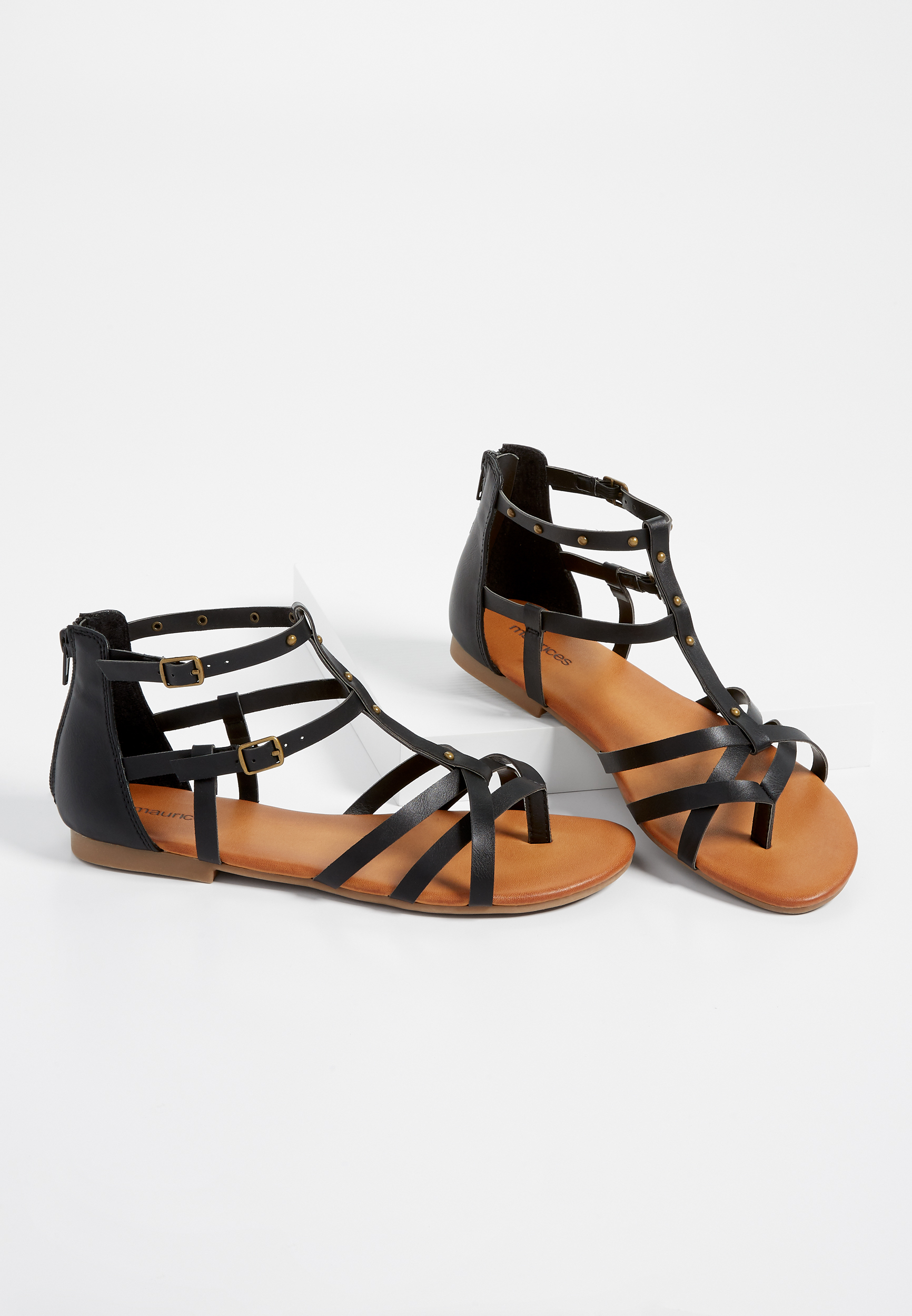 Ashlee studded gladiator sandal | maurices