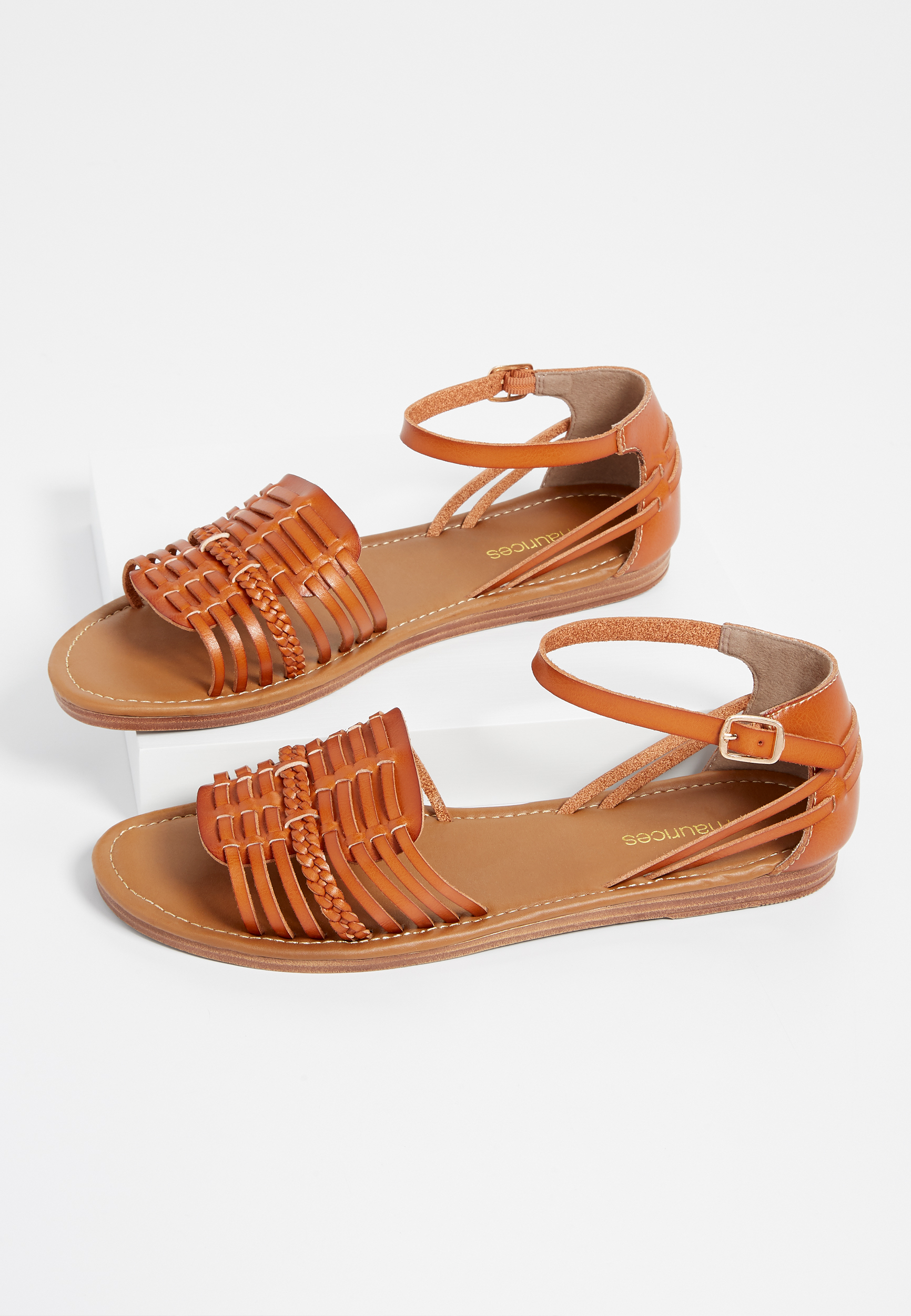 open toe huarache sandals