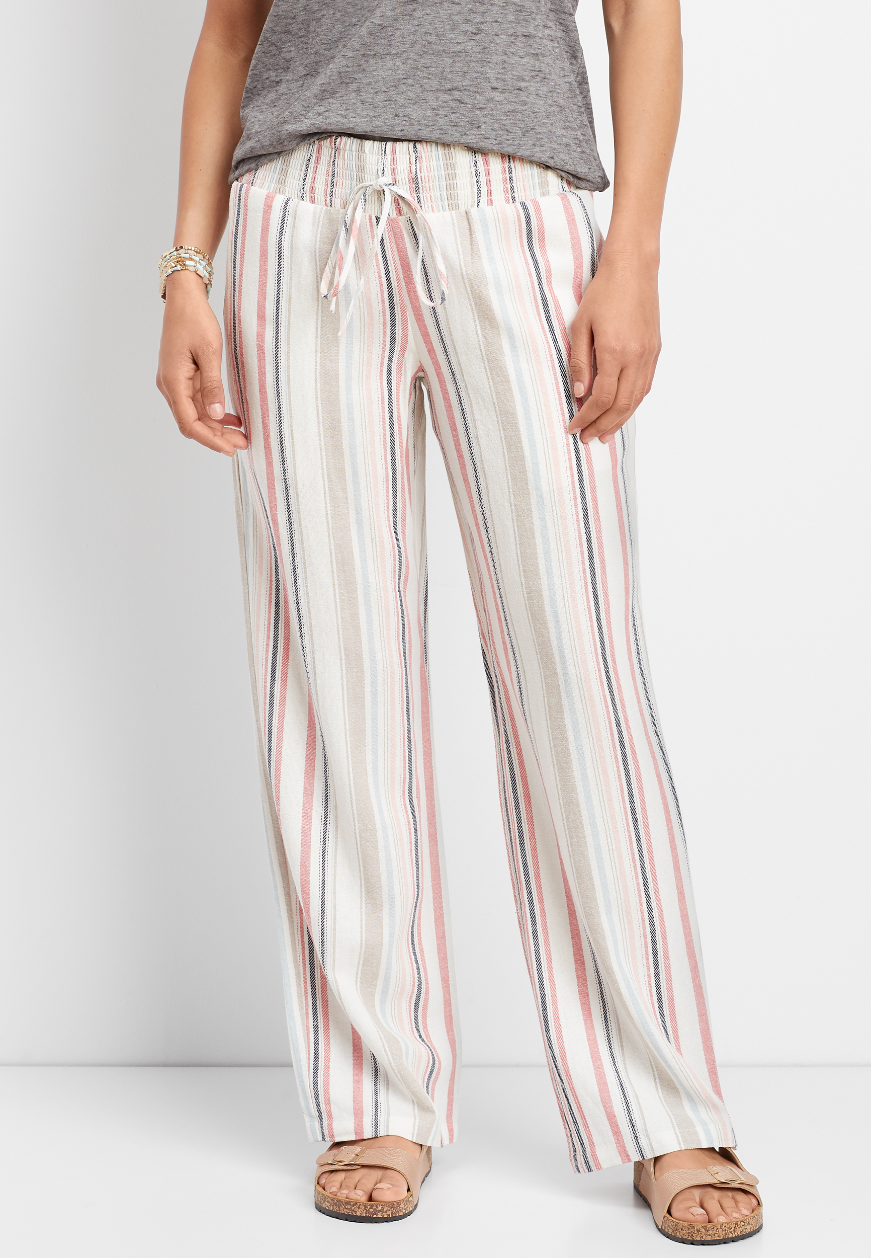 maurices striped pants