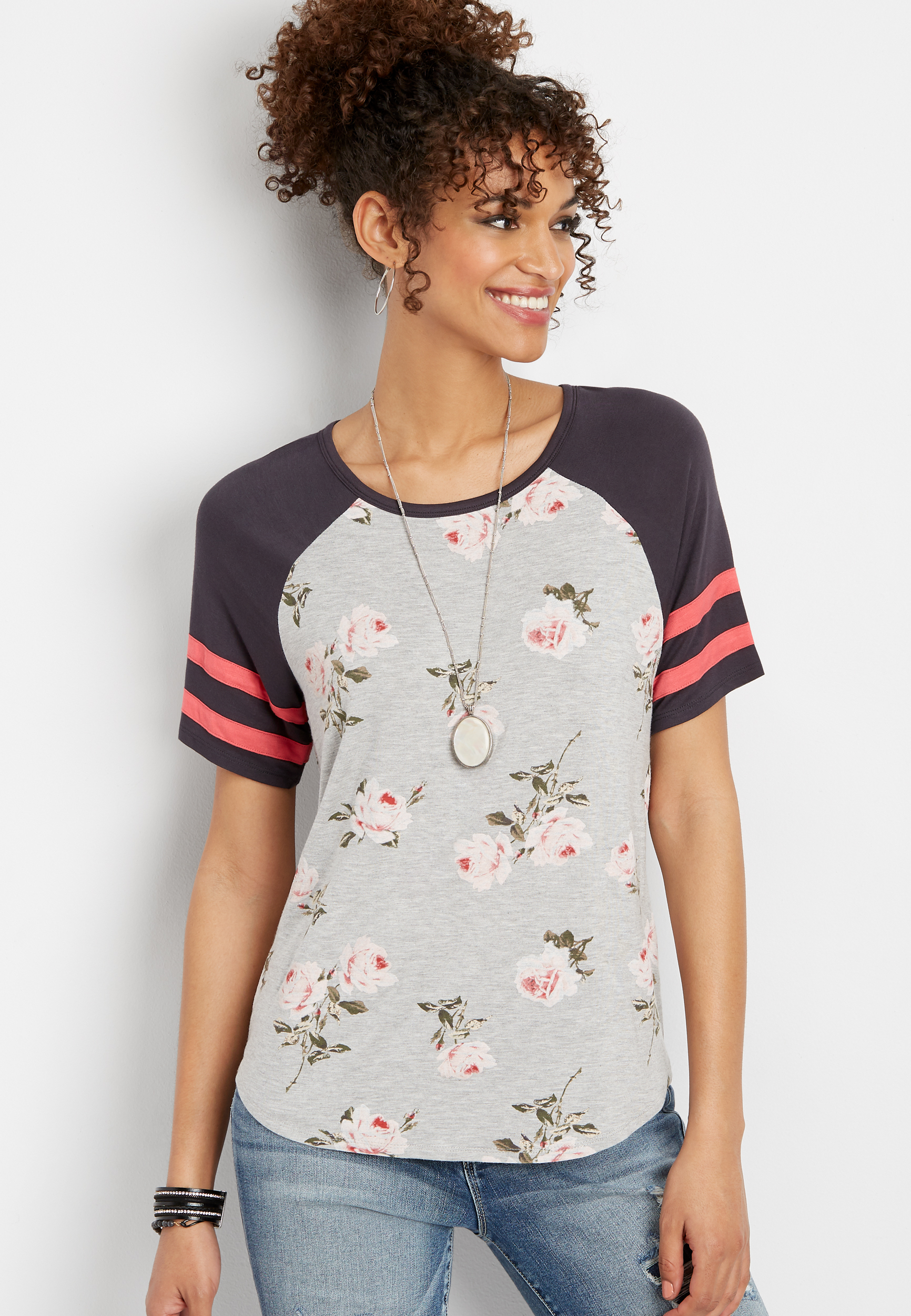 maurices baseball tee