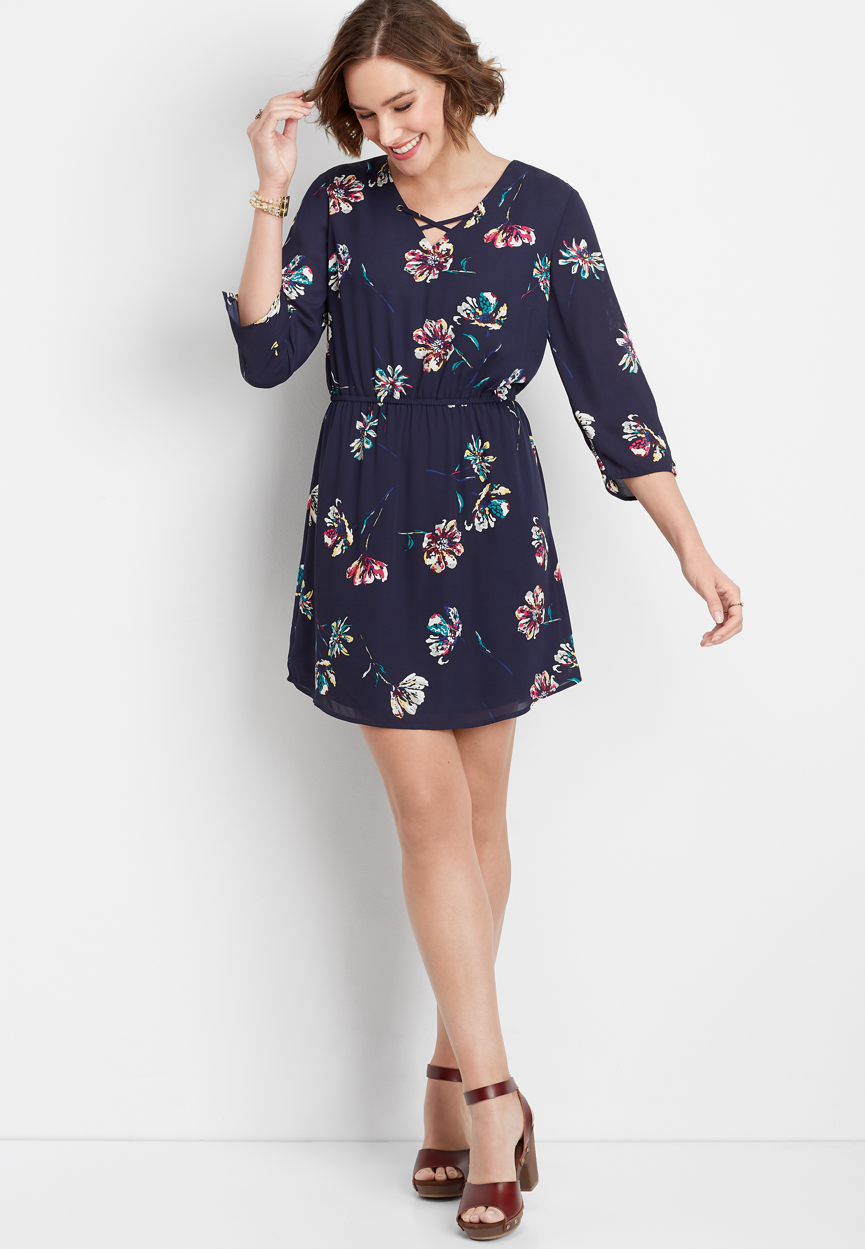 maurices floral dress