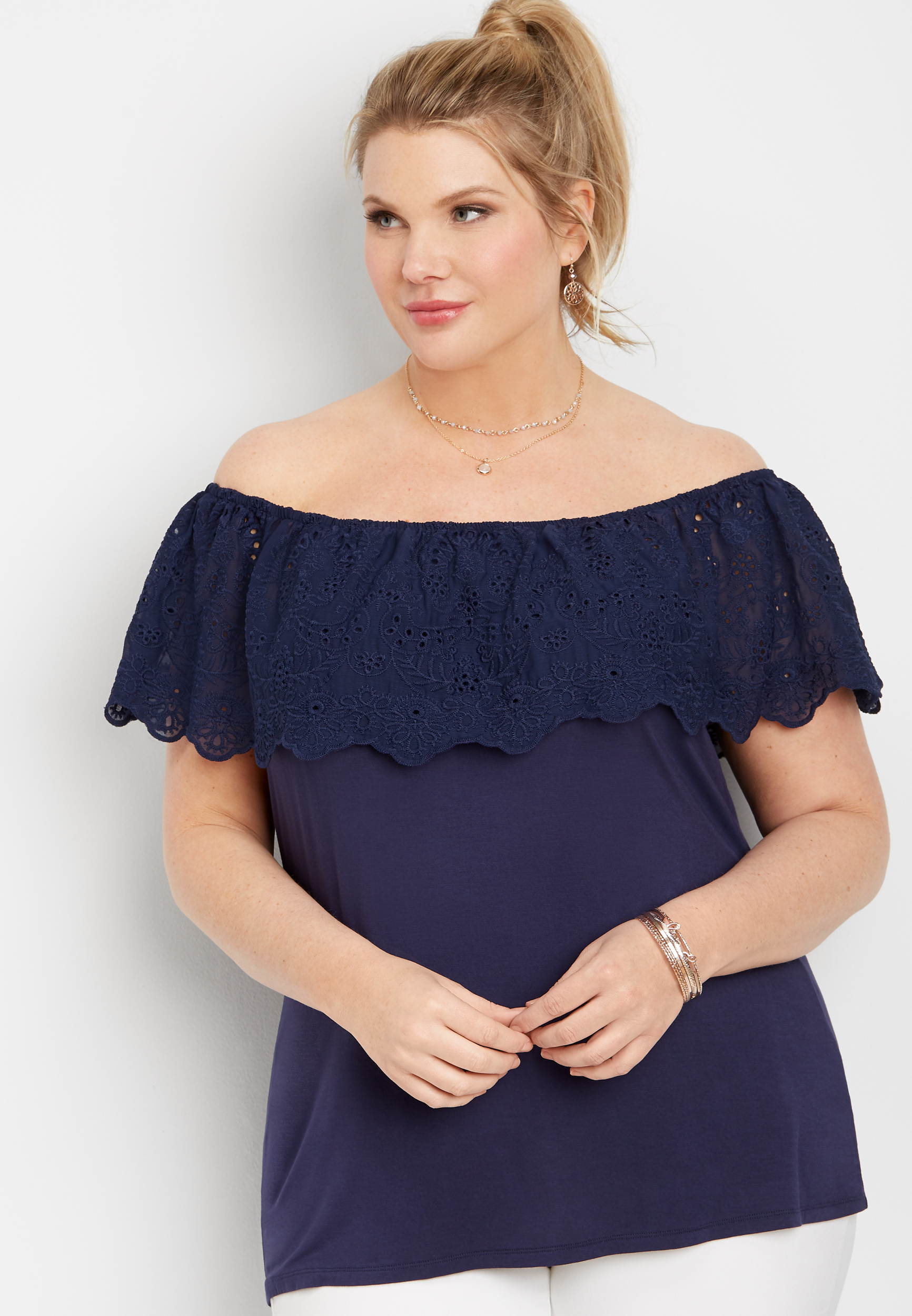 off the shoulder tops maurices