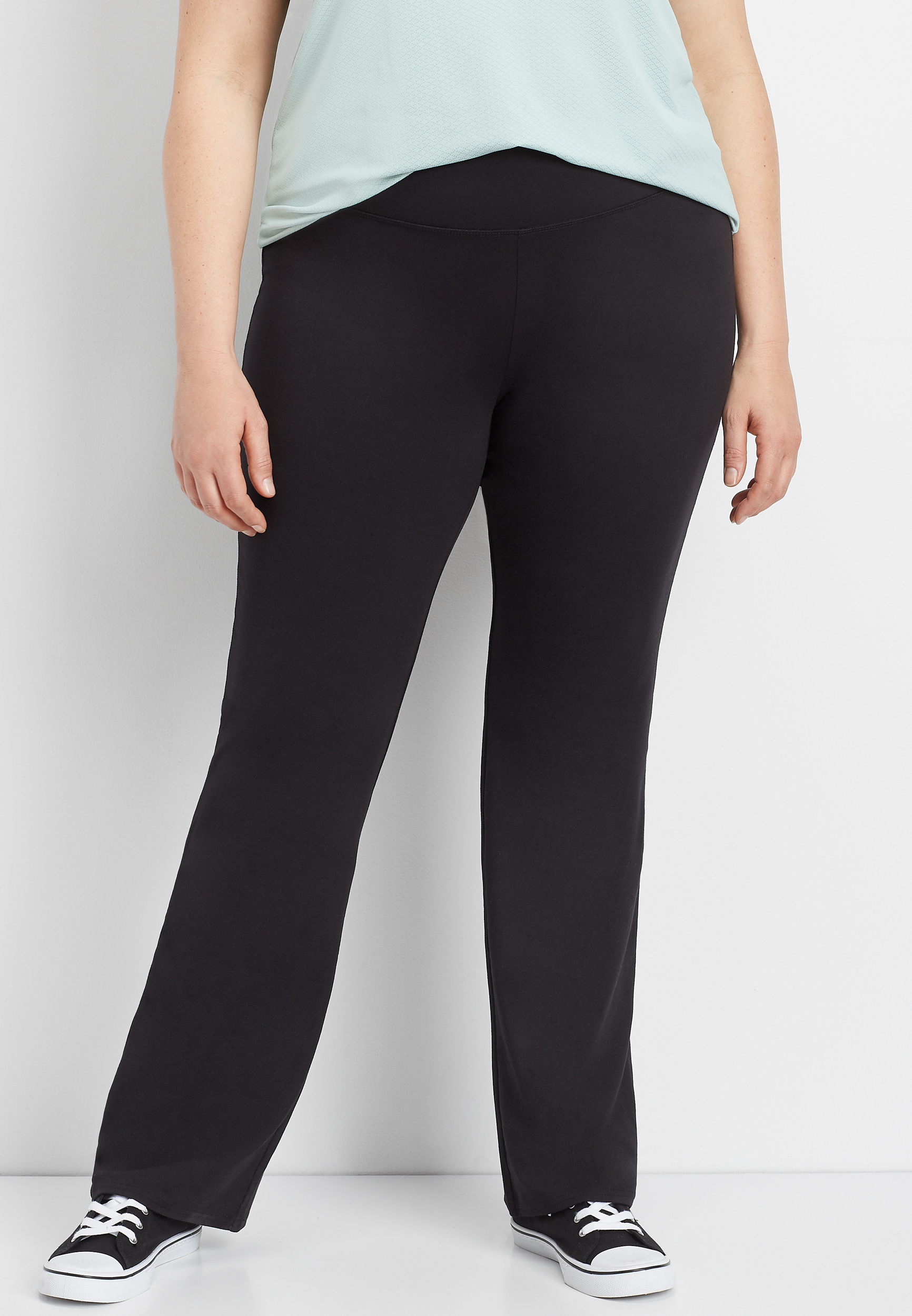 plus size active bootcut pant maurices