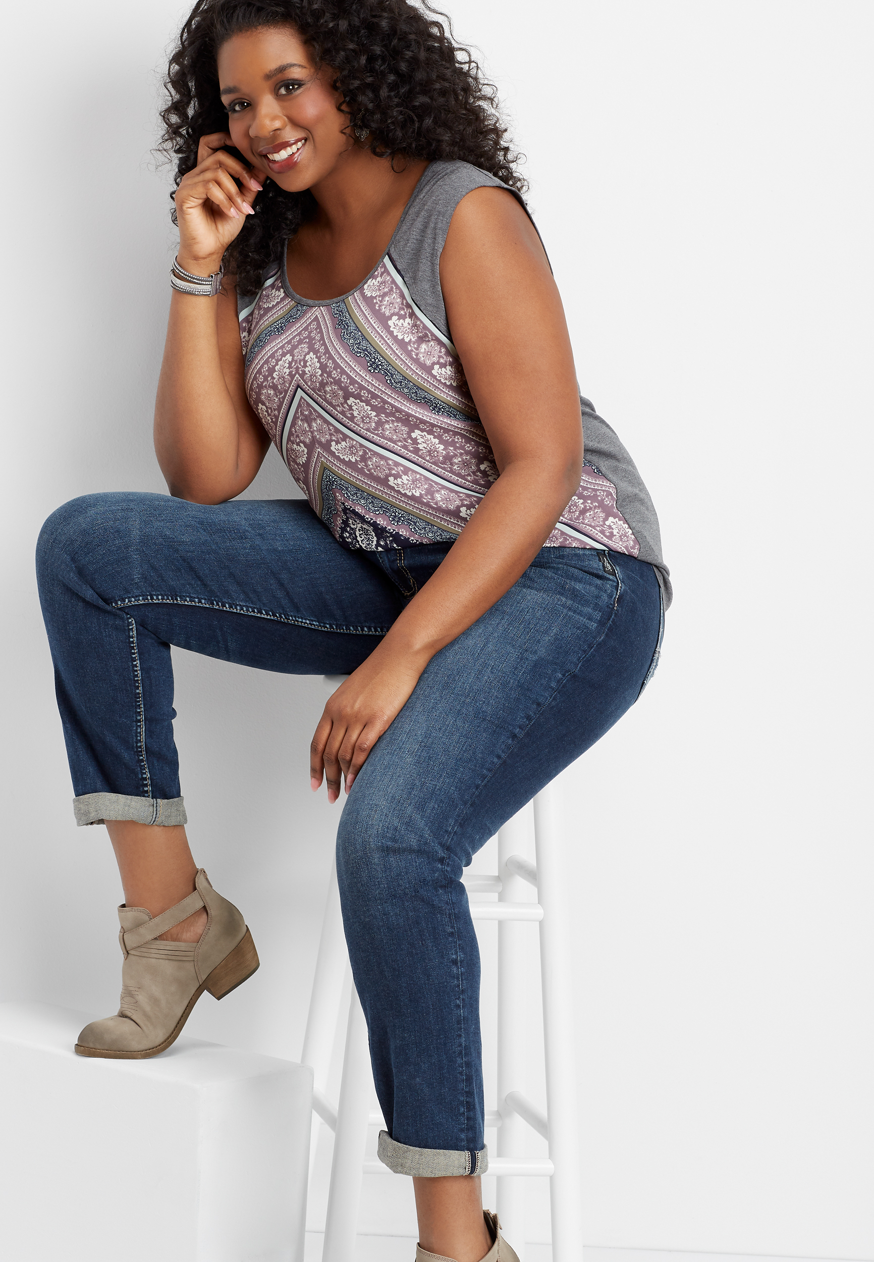 silver sam boyfriend jeans plus size