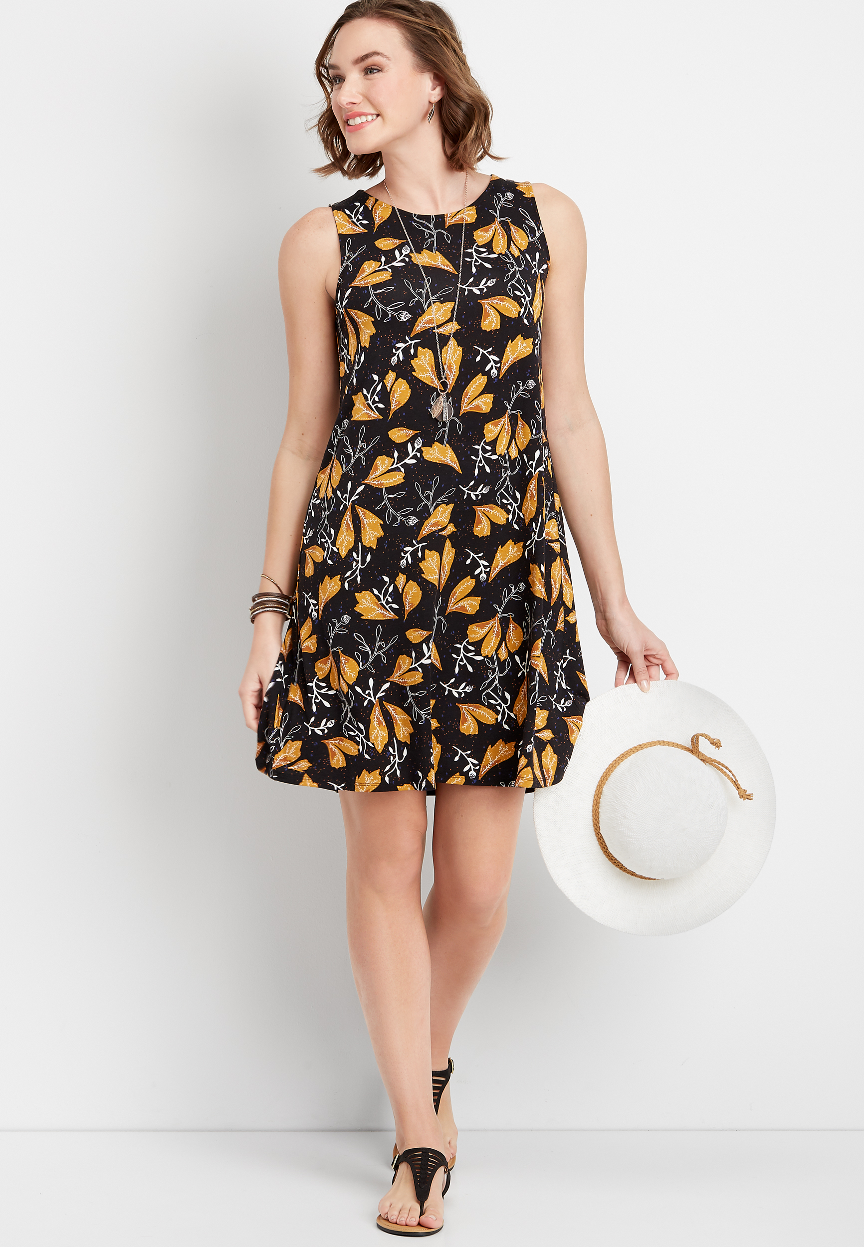 maurices yellow dress