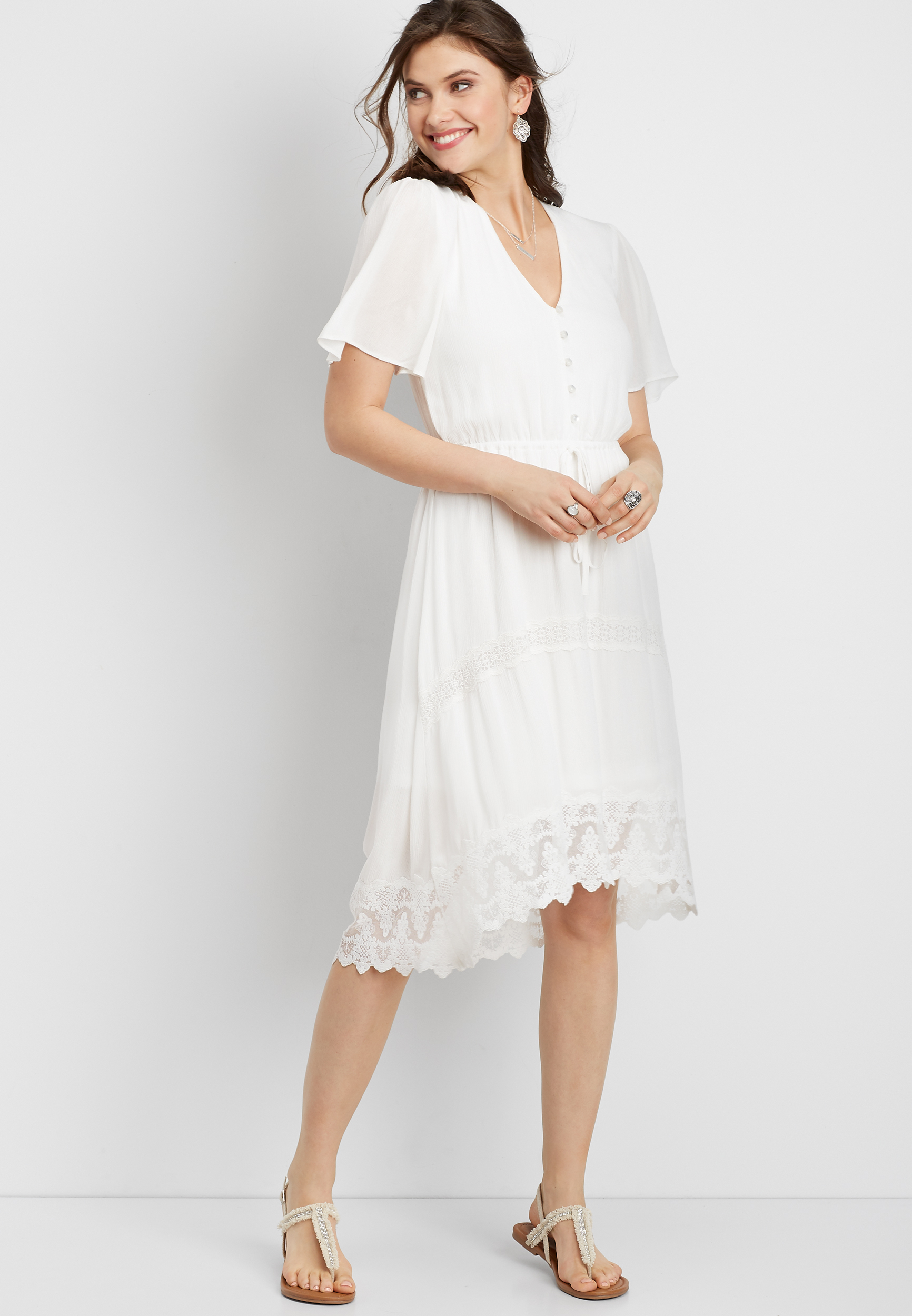 white dress maurices