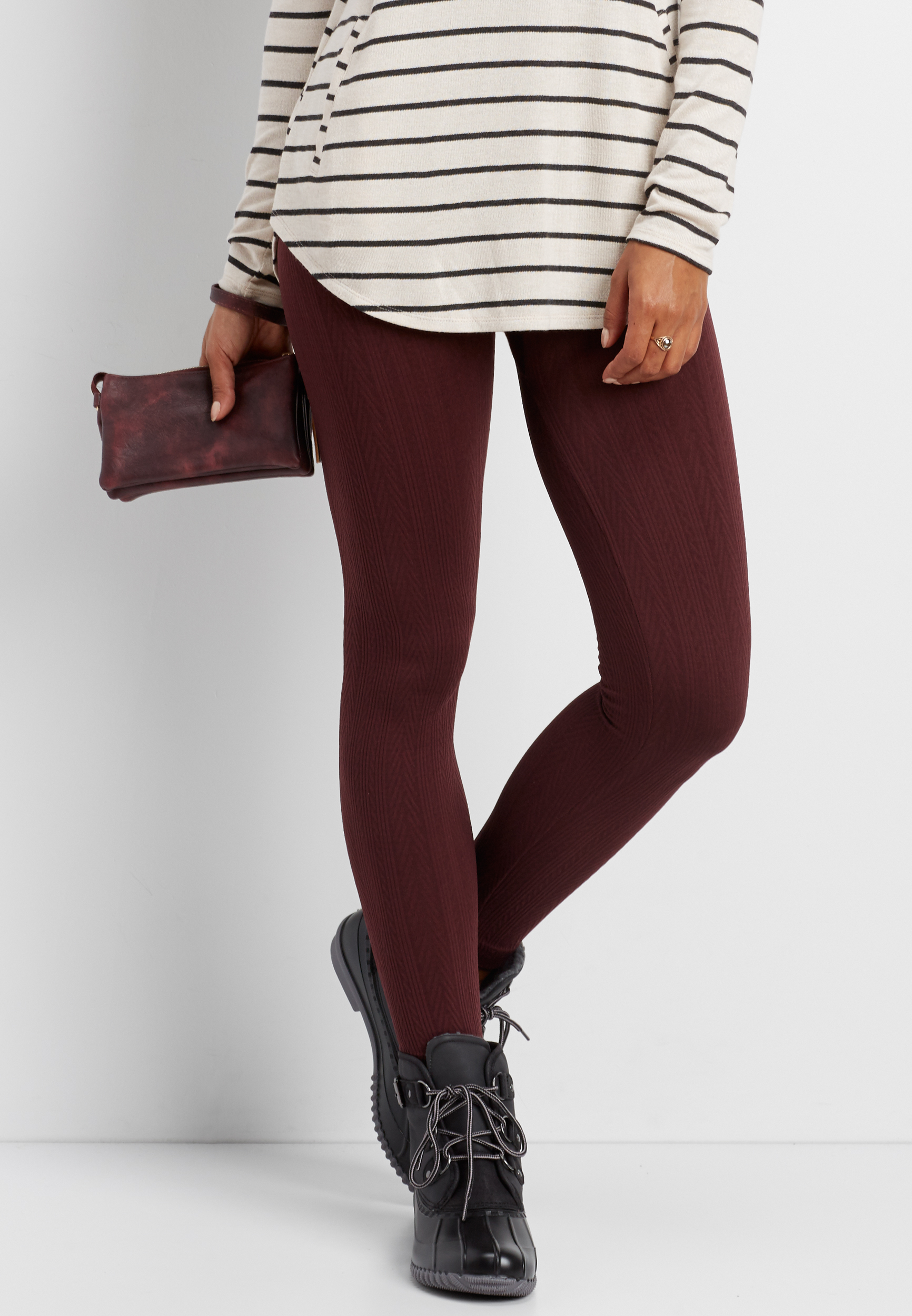 Maurices fleece hot sale lined leggings