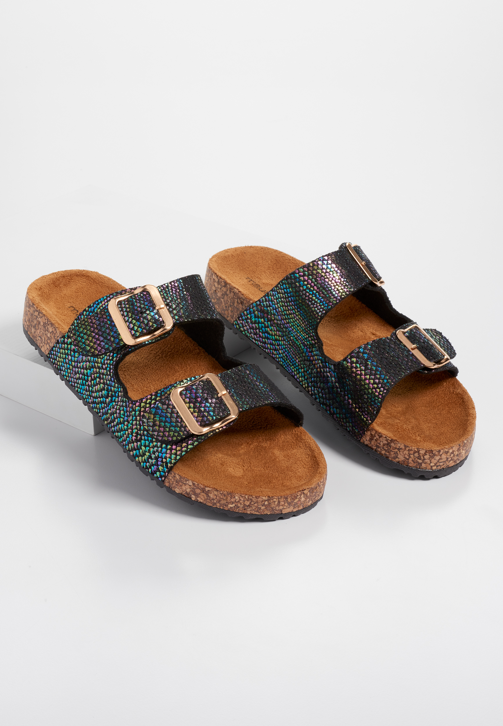 molded footbed sandals