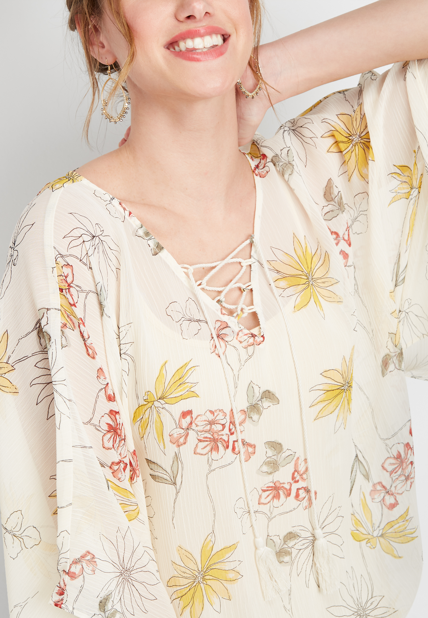 maurices lace top