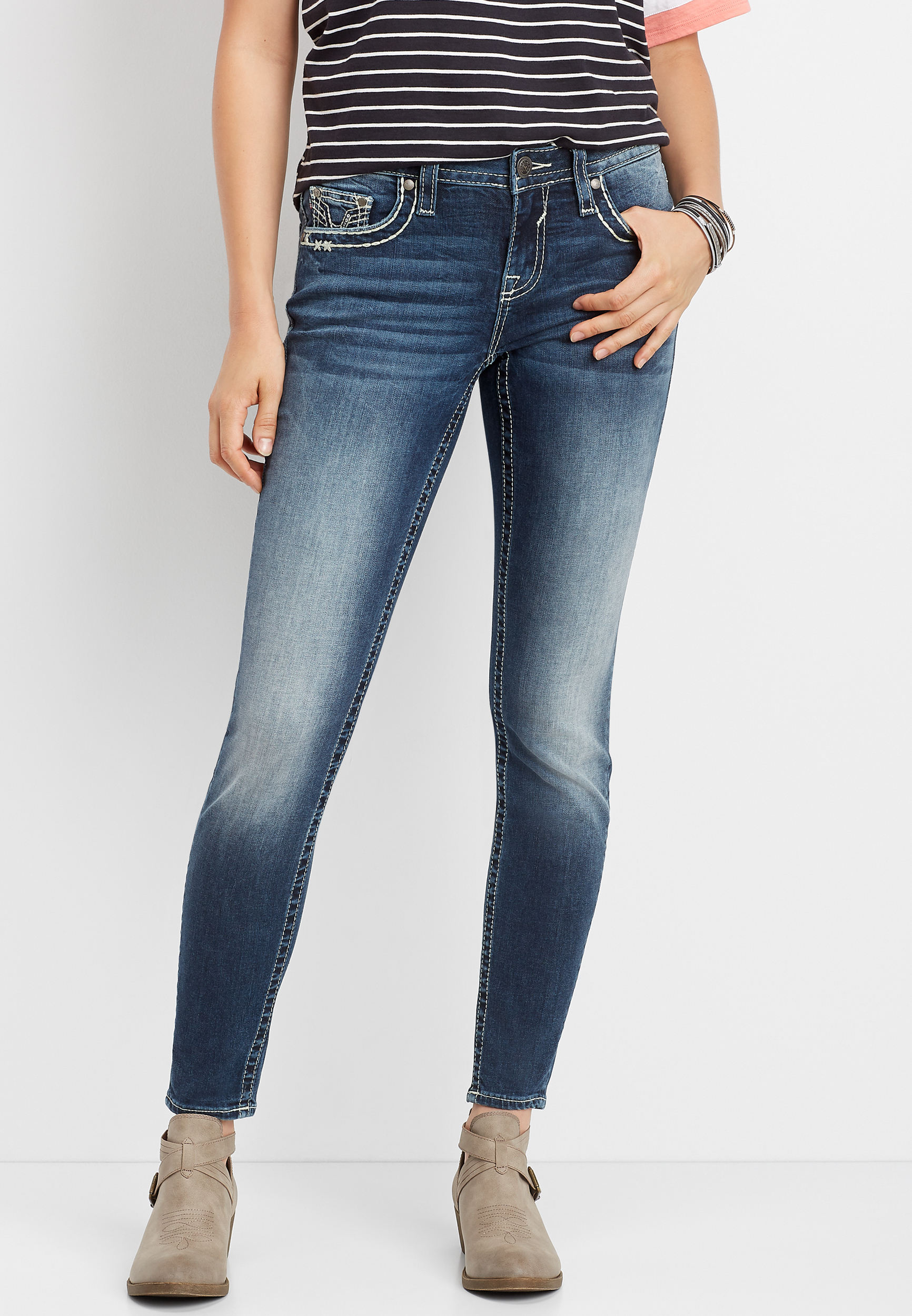 maurices skinny true blue