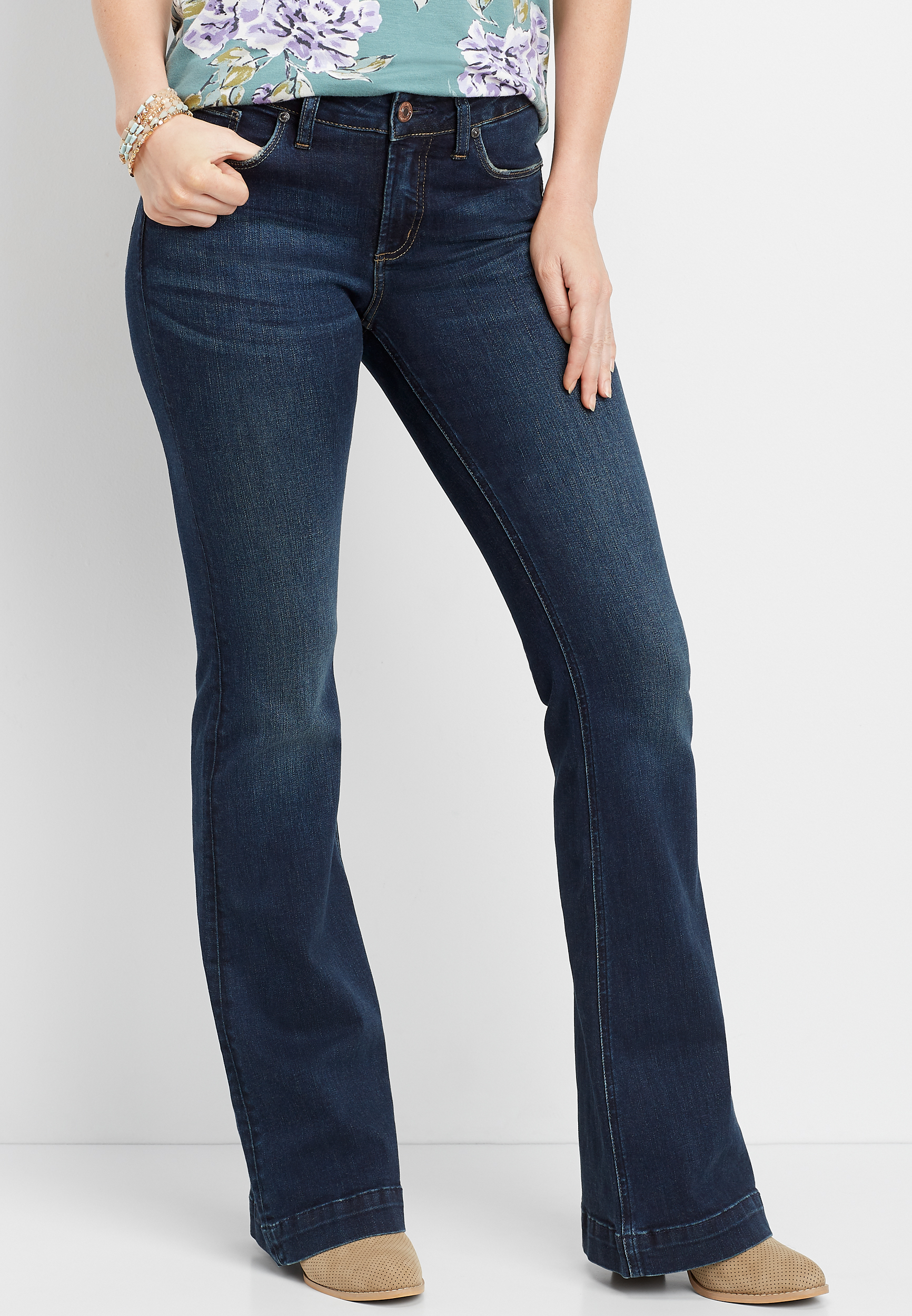 maurices silver jeans
