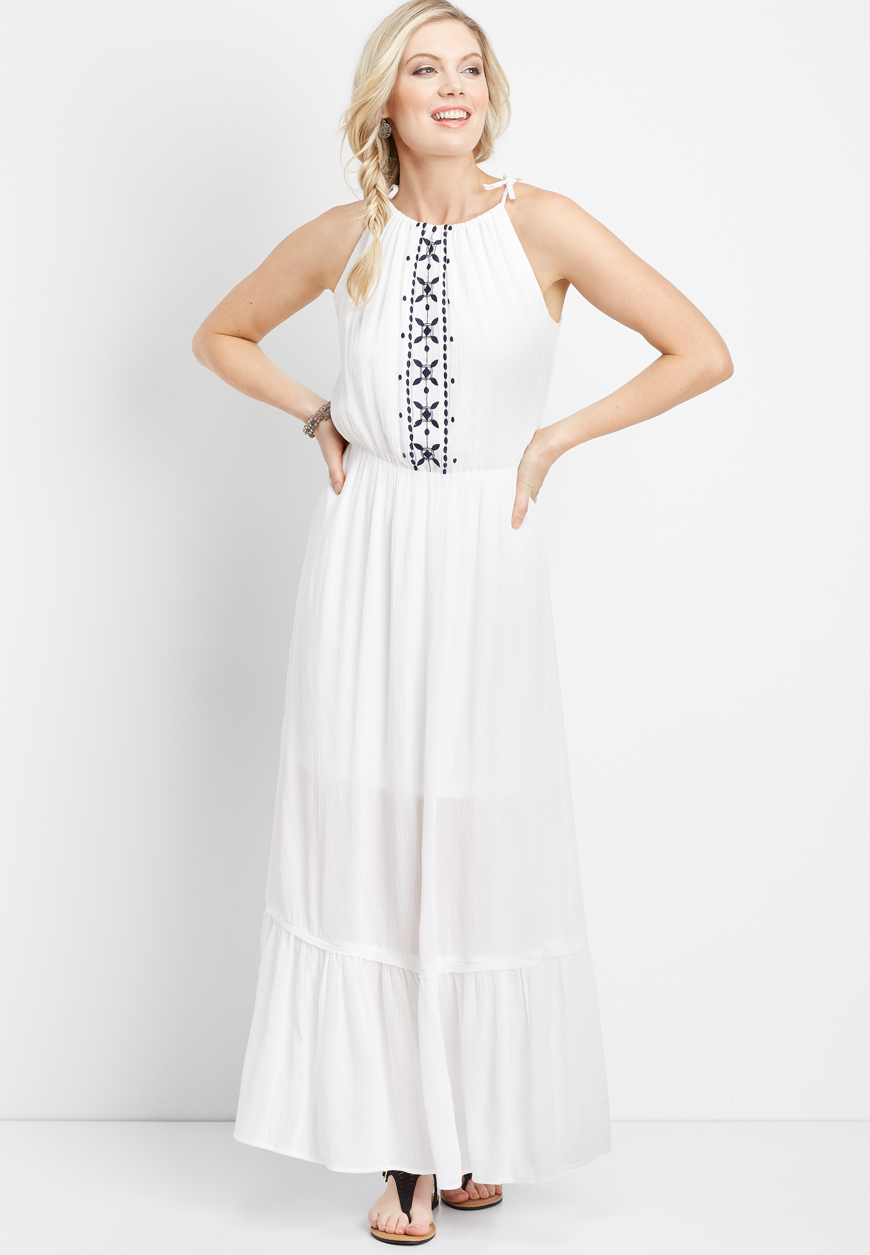 white dress maurices